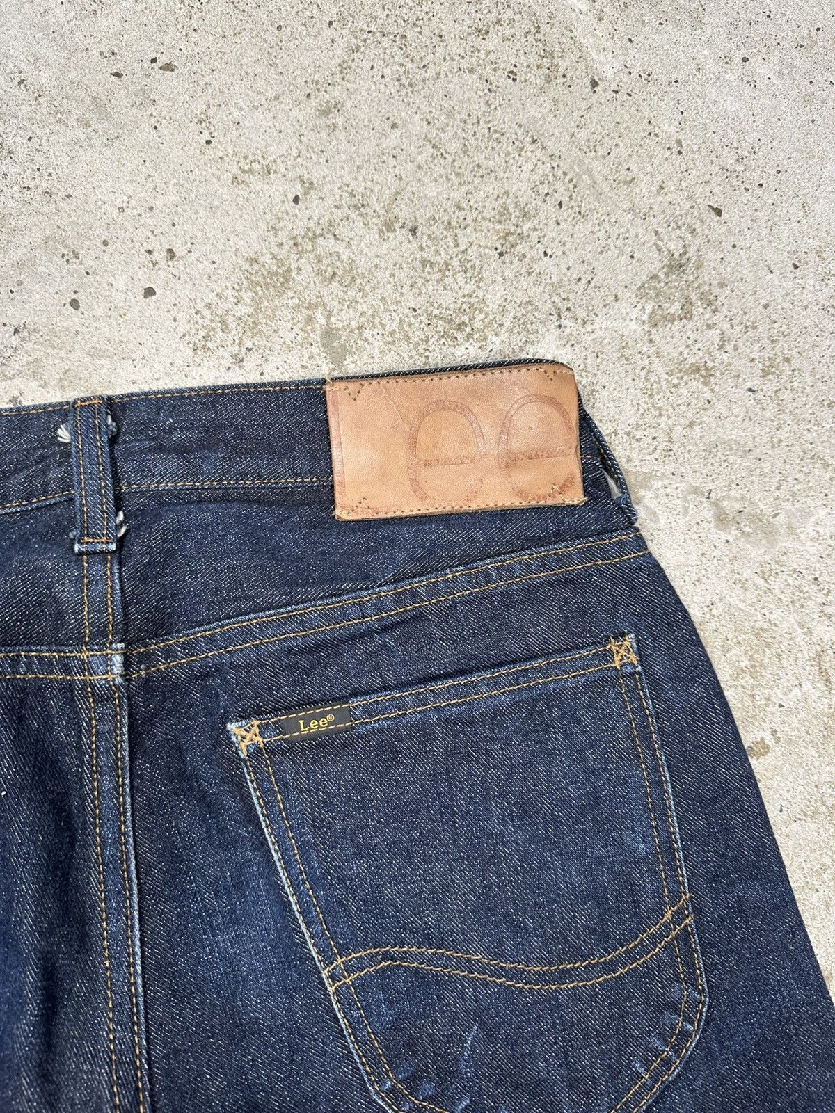 Lee Vintage Y2K Lee Robin Selvedge Raw Jeans Denim Pants Size US 29 - 19 Thumbnail