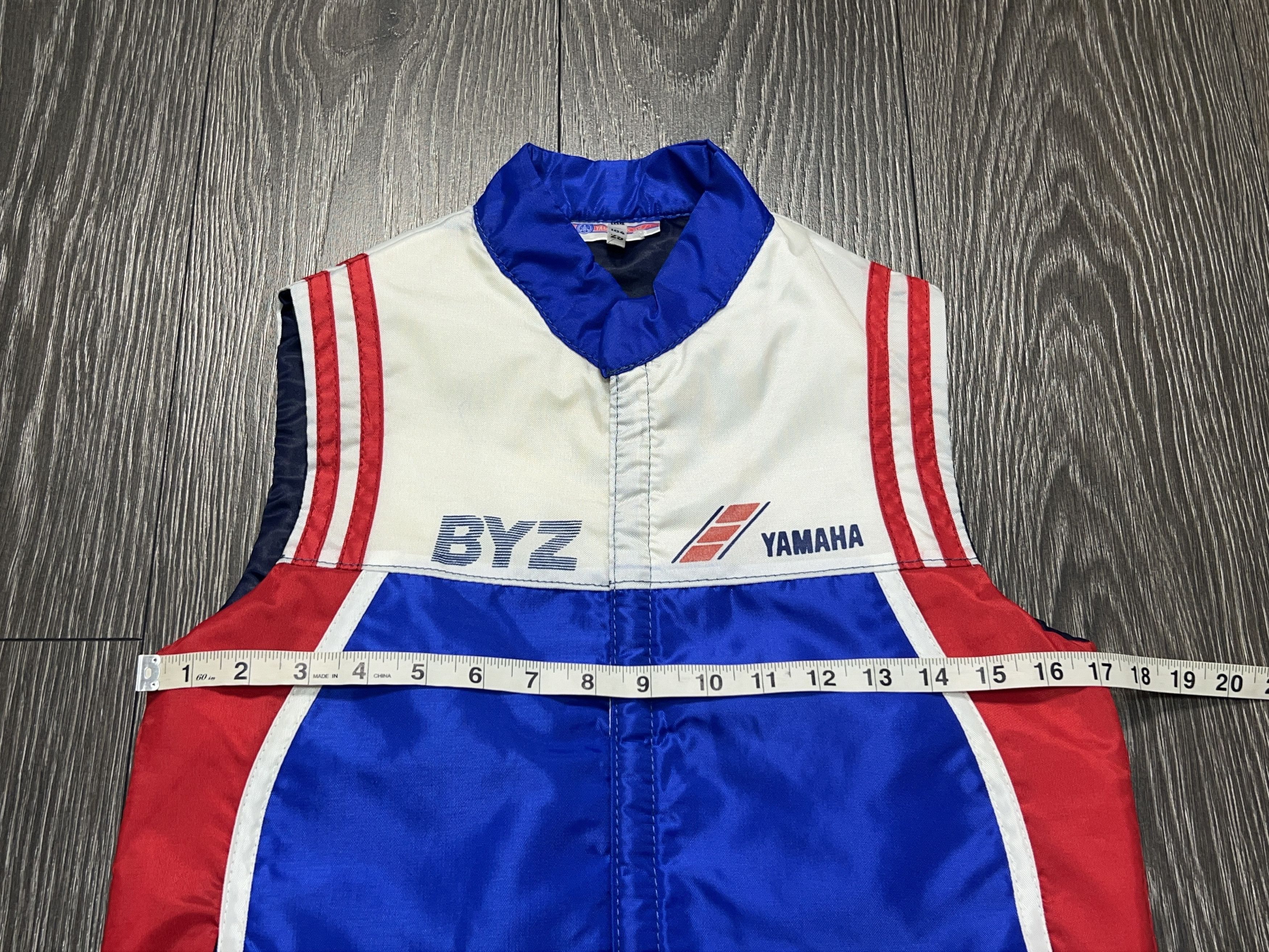Yamaha Junior Kids Vintage BYZ Old School BMX Dirt Jump Gilet 164cm Size US XS / EU 42 / 0 - 7 Thumbnail