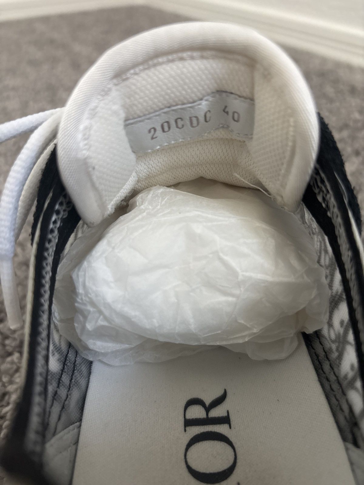Dior Dior B25 'Dior Oblique - Black White' Size US 7 / EU 40 - 6 Thumbnail