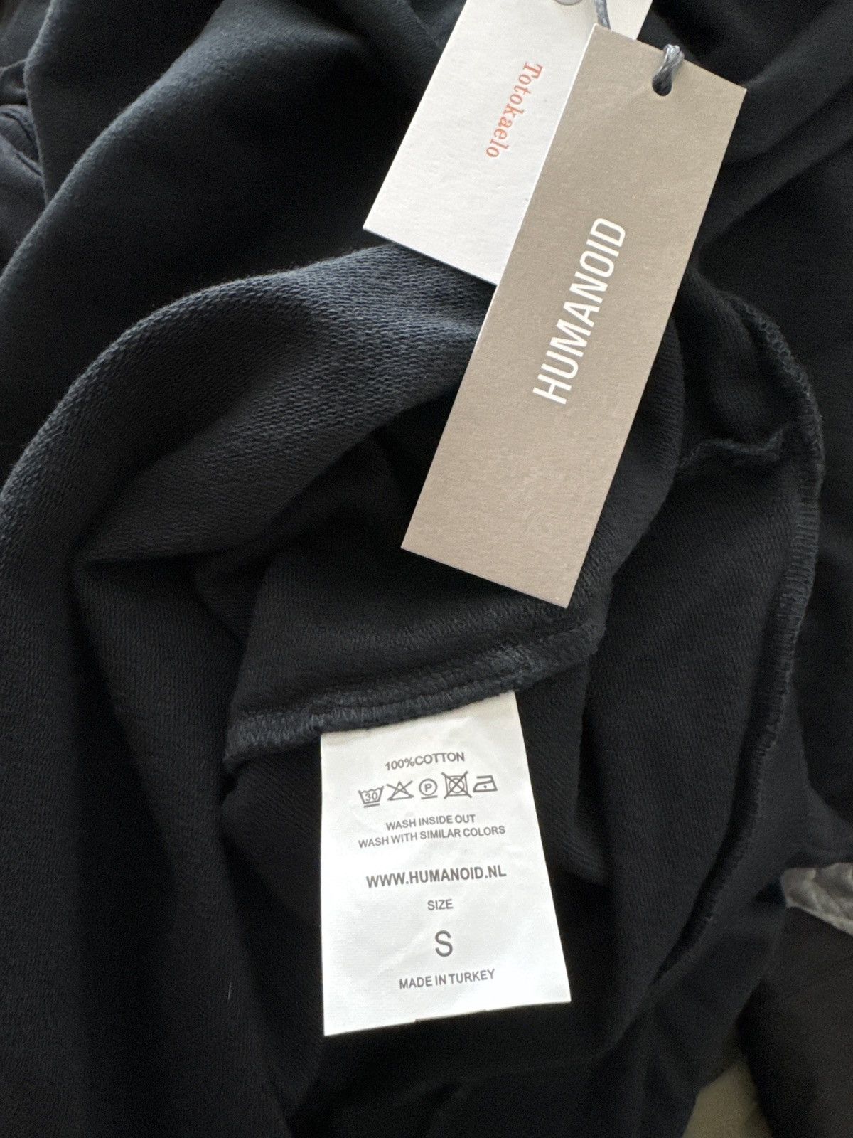 HUMANOID “Candy” Black Sweatshirt Dress Size S / US 4 / IT 40 - 6 Thumbnail