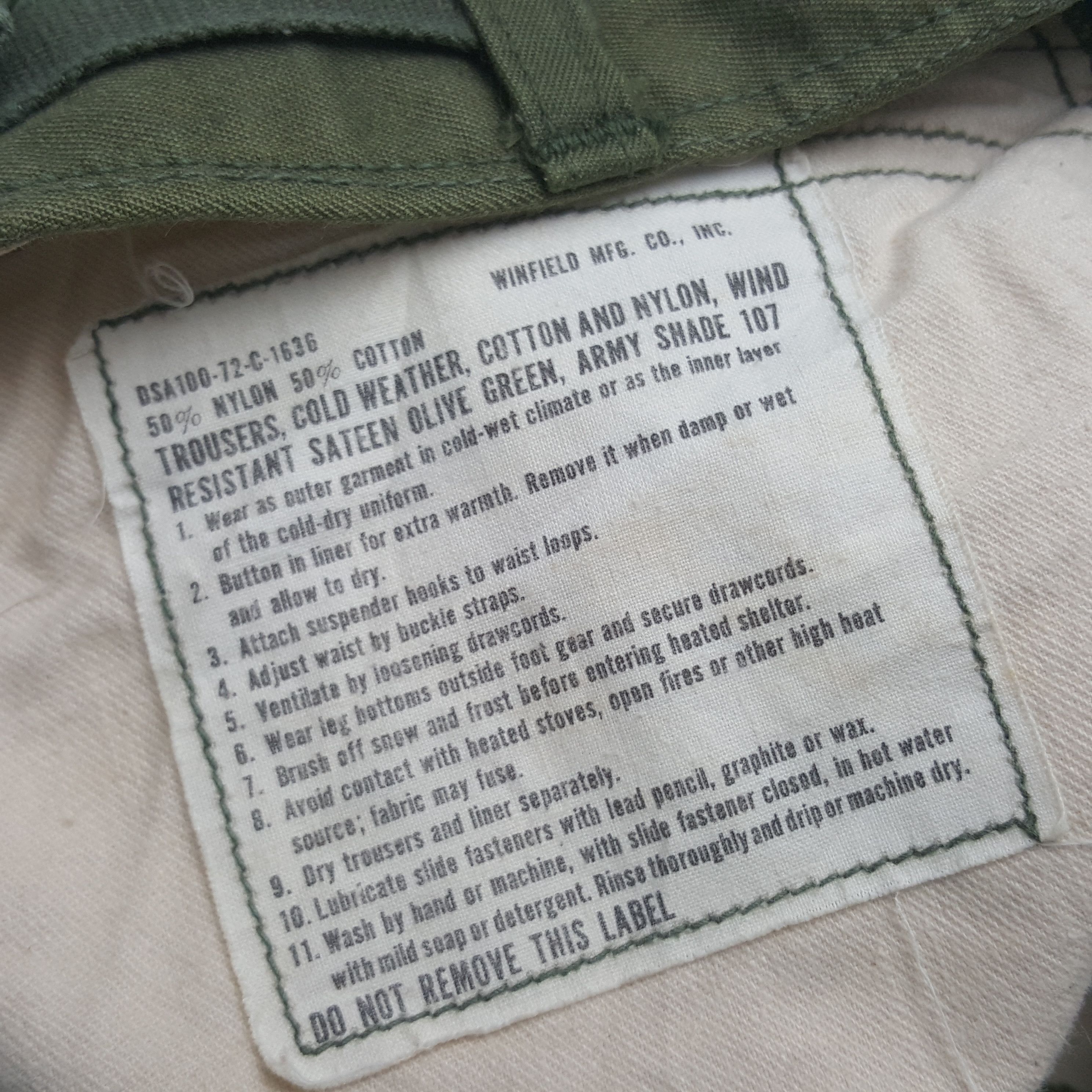 Japanese Brand Vintage Military Style Cargo Pants Size US 31 - 14 Thumbnail