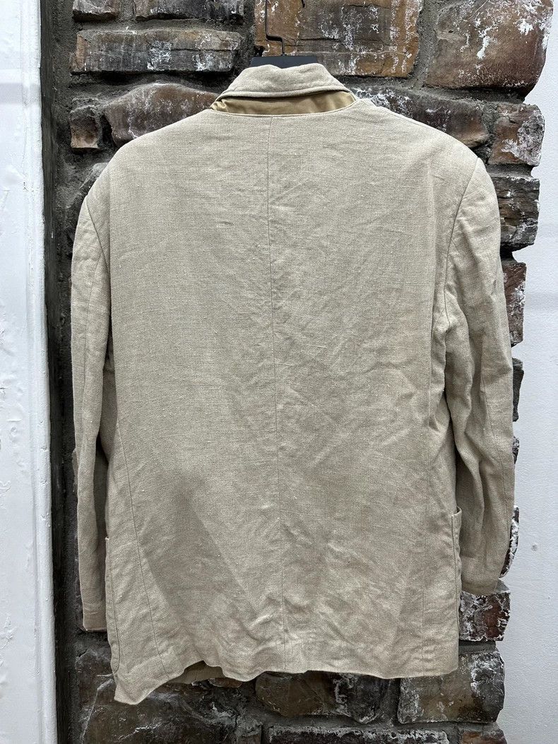 Issey Miyake Issey Miyake White deconstructed linen suit Size S / US 4 / IT 40 - 4 Thumbnail