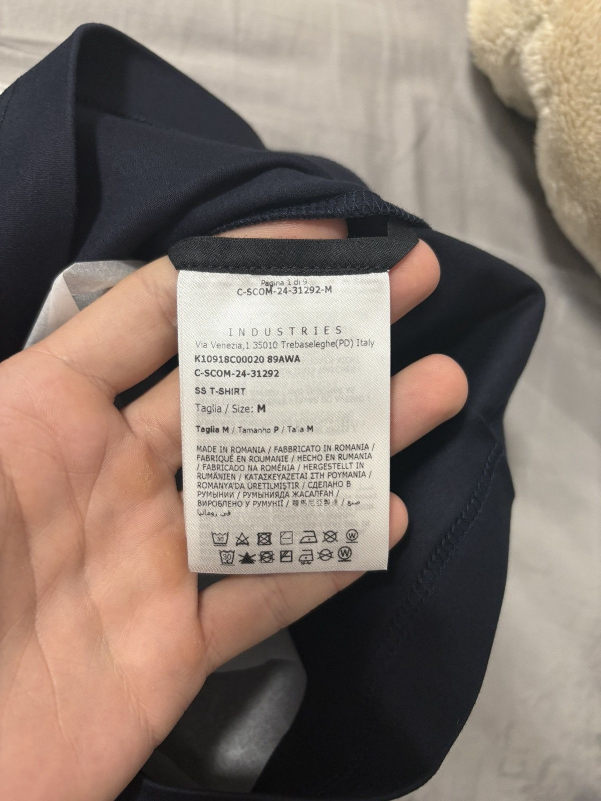 Moncler Moncler Short Sleeve T-Shirt Size US M / EU 48-50 / 2 - 6 Thumbnail