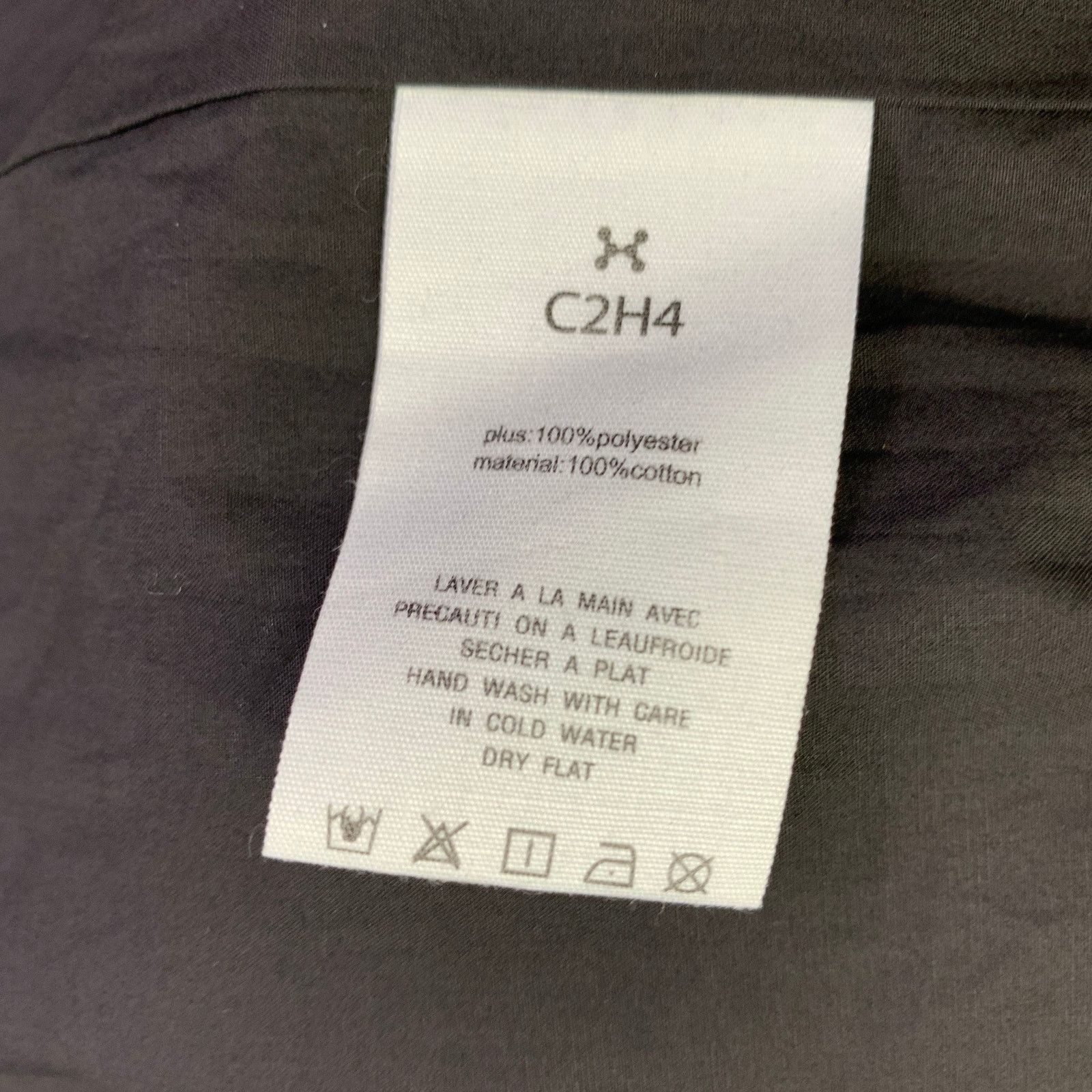 C2H4 No Chill Orange Black Mixed Fabrics Polyester Windbreaker Size US S / EU 44-46 / 1 - 8 Thumbnail