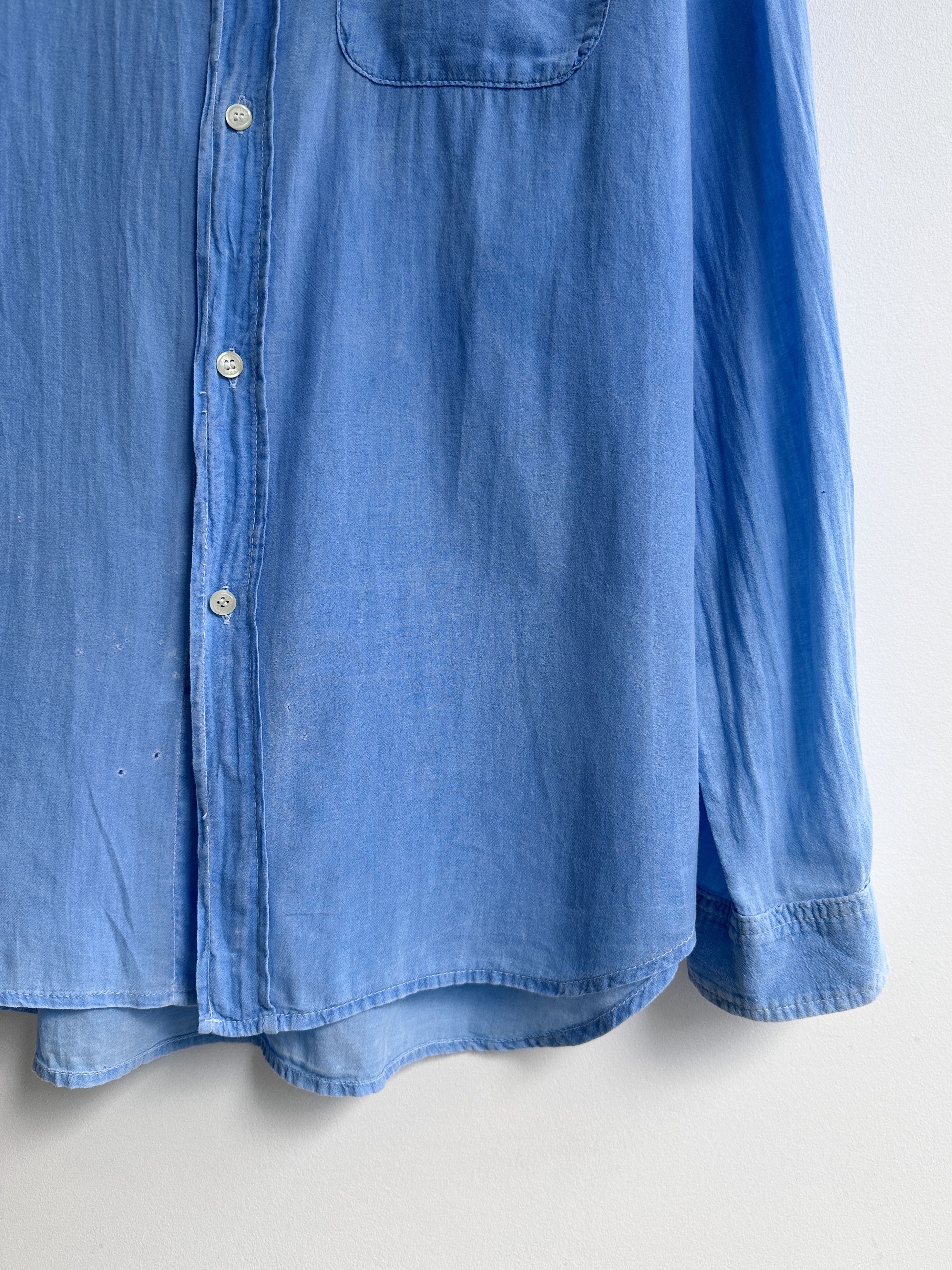 Current/Elliot Current Elliott Blue Shirt Size US L / EU 52-54 / 3 - 7 Thumbnail