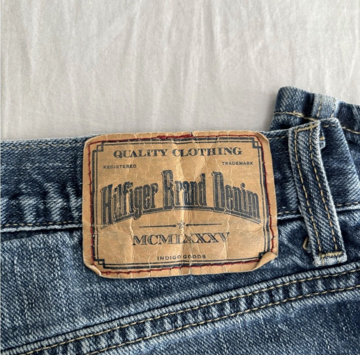 Tommy Hilfiger Vintage Tommy Hilfiger straight leg jeans Size US 30 / EU 46 - 3 Thumbnail