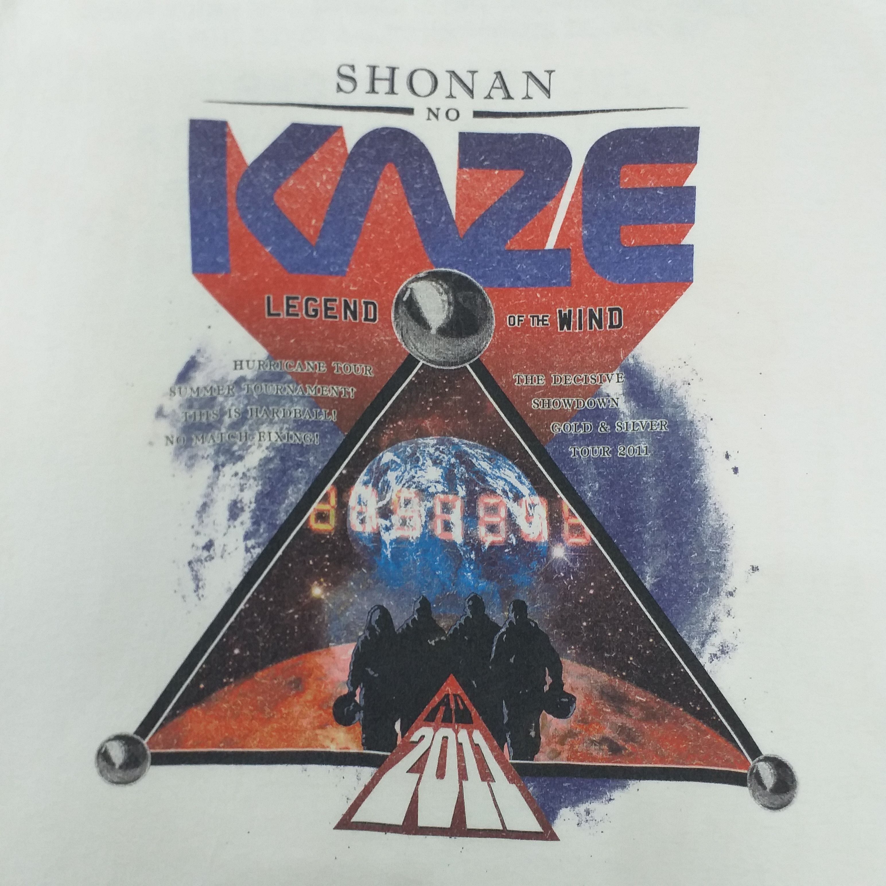 Band Tees Band Tees Shonan No Kaze 2011 Tour Medium Tshirt -E067 Size US M / EU 48-50 / 2 - 4 Thumbnail