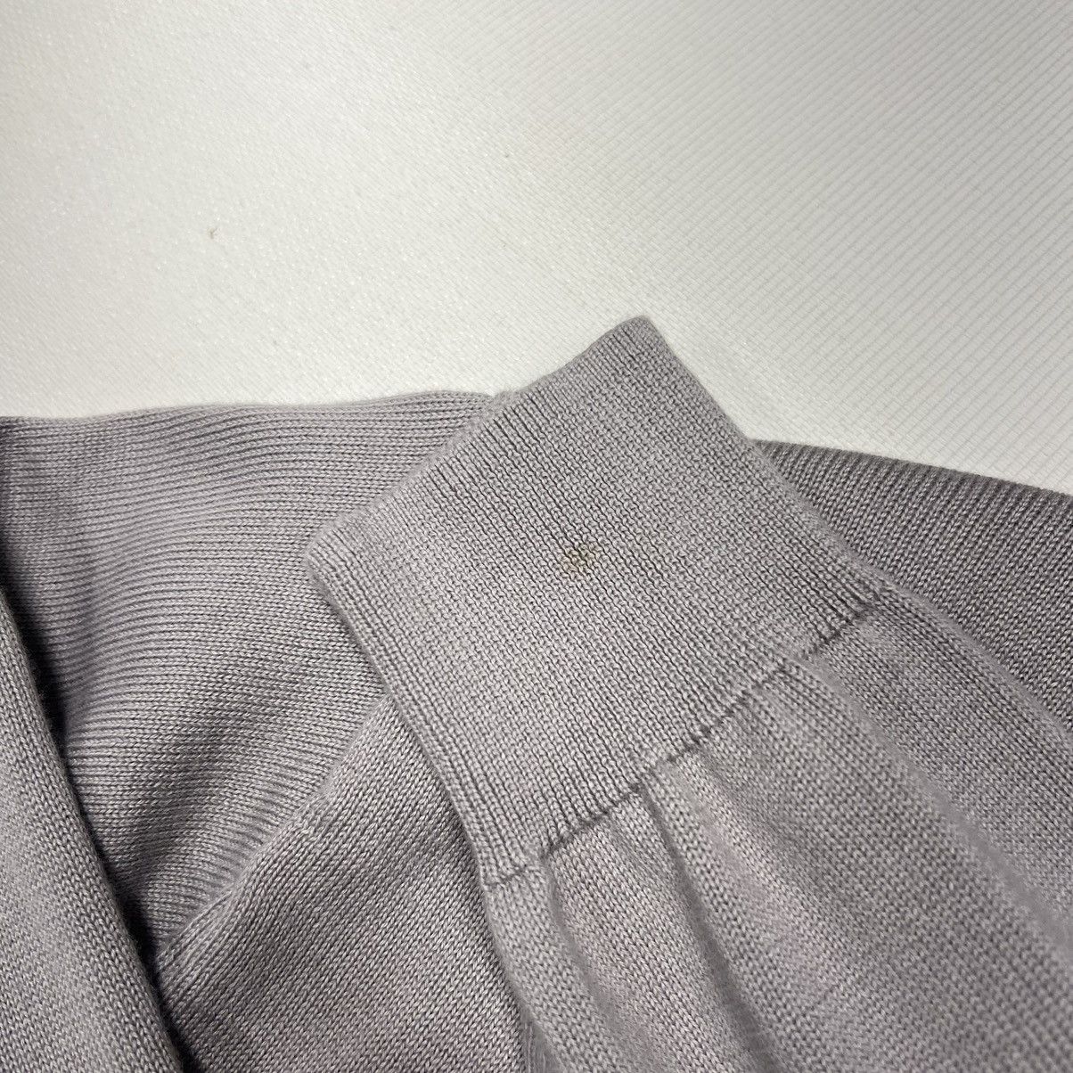 Brooks Brothers Brooks Brothers Sweater Grey V-Neck Pullover Supima Cotton Size US M / EU 48-50 / 2 - 9 Thumbnail
