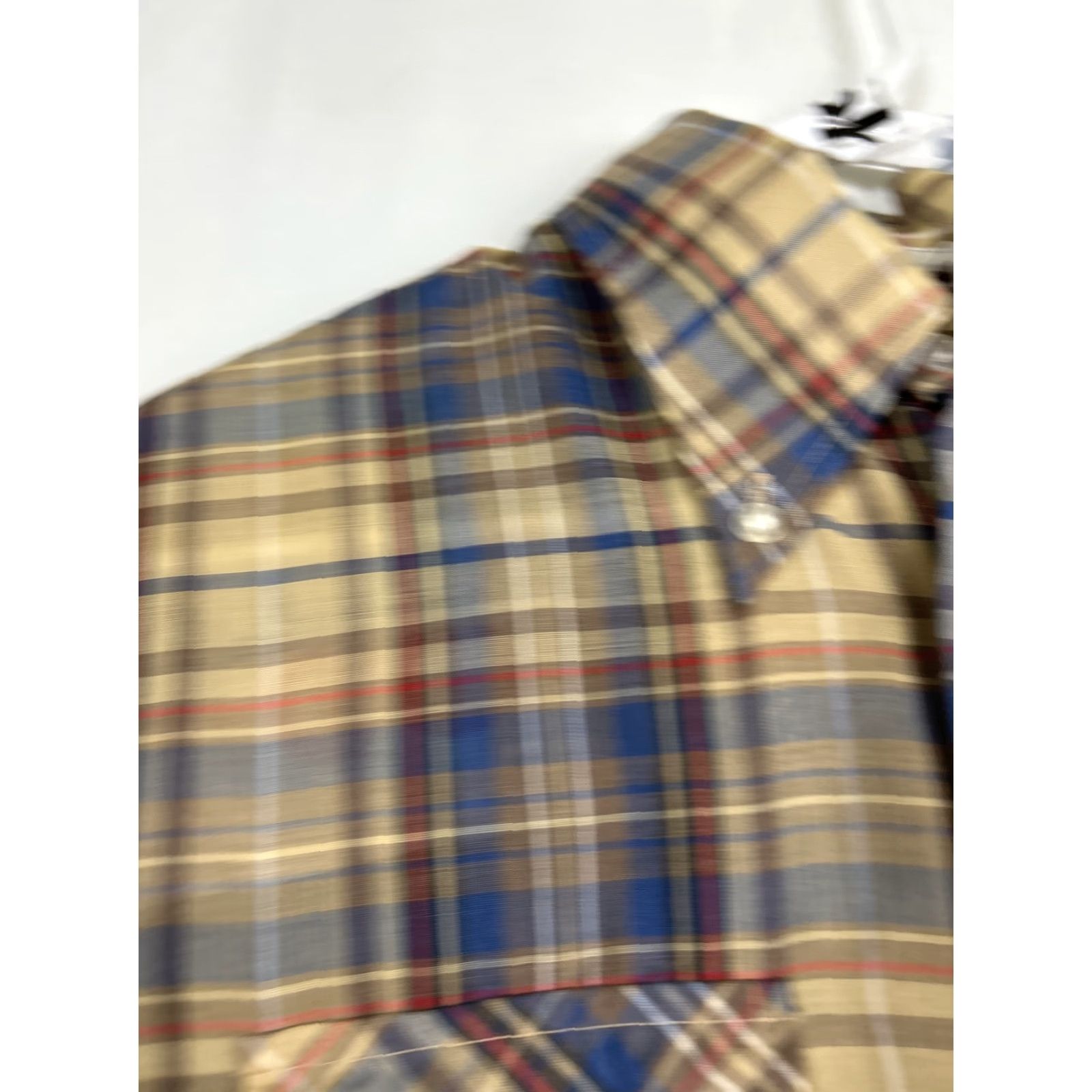 Levi's VINTAGE Levi’s Panatela Button-Up Shirt Long Sleeve Plaid Brown Mens Large 70s Size US L / EU 52-54 / 3 - 6 Thumbnail