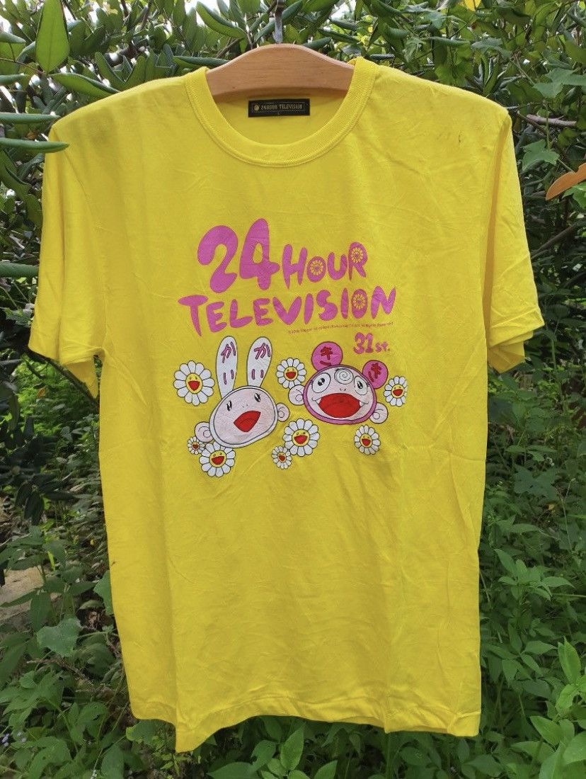 Takashi Murakami TAKASHI MURAKAMI × 24HOUR TV JAPAN Tee Size US M / EU 48-50 / 2 - 1 Thumbnail