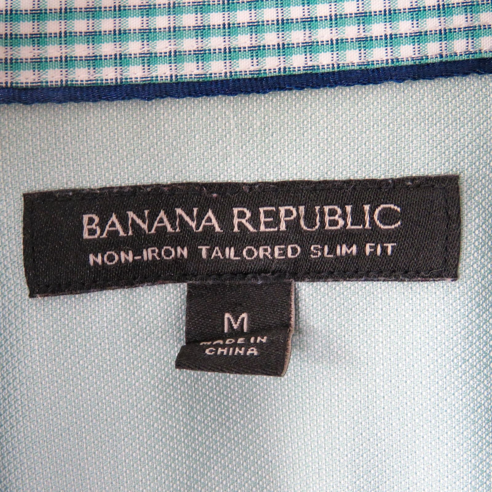 Banana Republic Banana Republic Tailored Slim Fit Button Down Shirt Medium Size US M / EU 48-50 / 2 - 4 Thumbnail