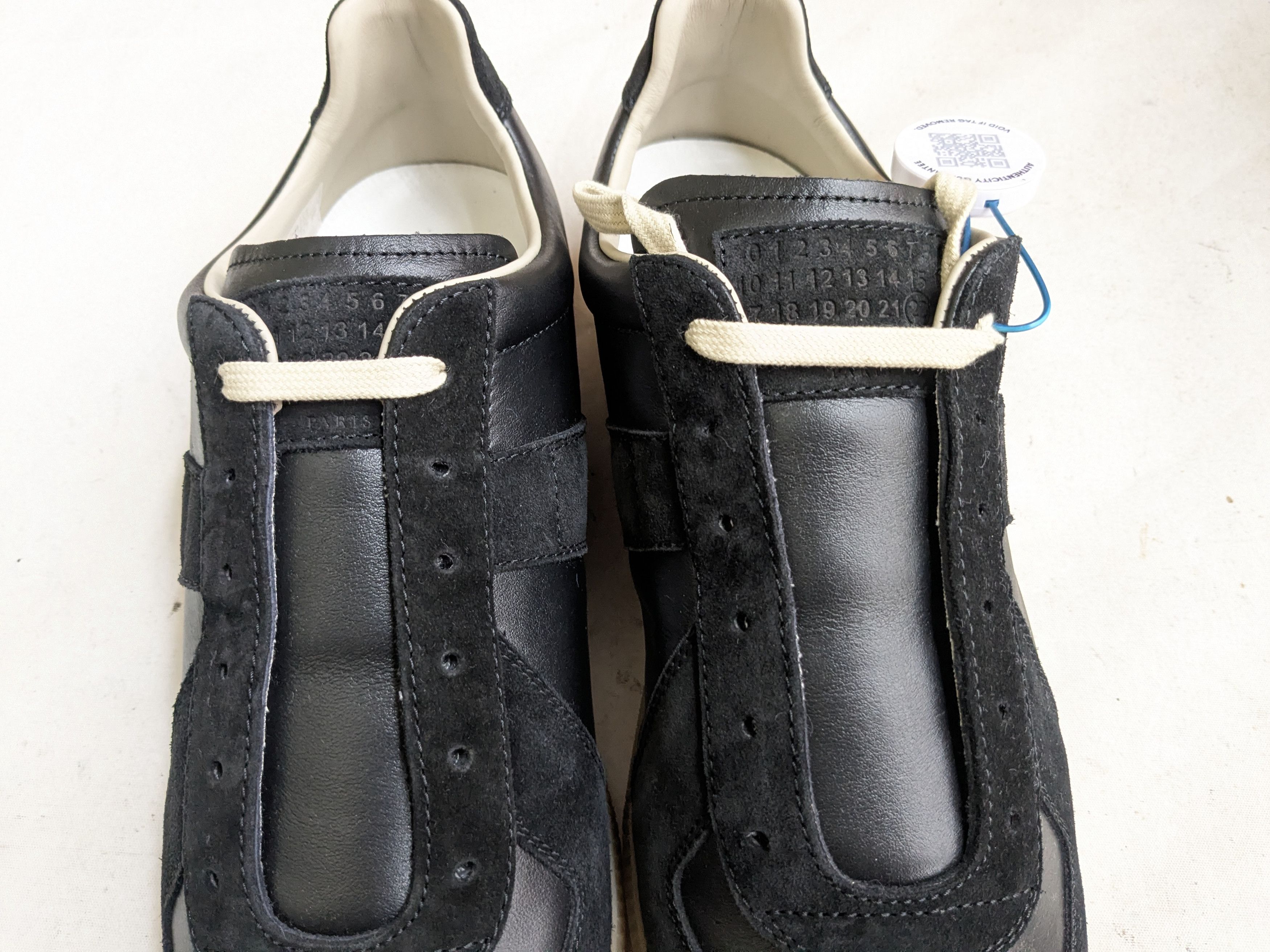 Maison Margiela Maison Margiela Replica GAT Black 11 44 Gum Low Tops Size US 11 / EU 44 - 4 Thumbnail