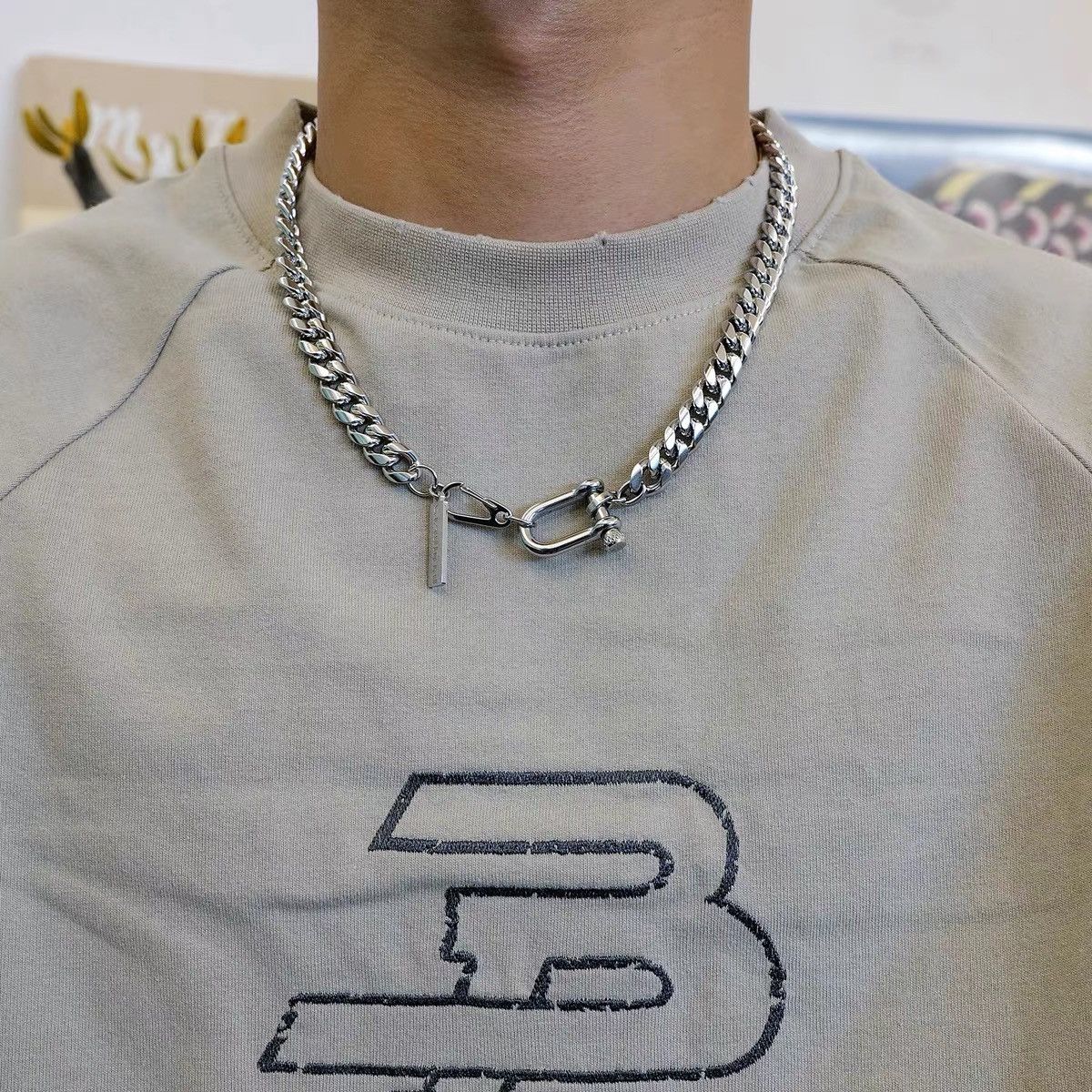 Japanese Brand × Vintage Retro punk necklace Size ONE SIZE - 1 Thumbnail
