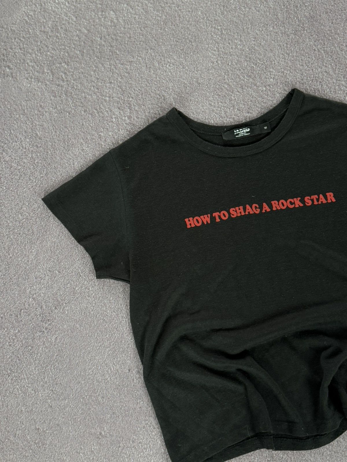 Jaded London 00s Jaded London “How To Shag A Rockstar” Y2K T-Shirt Size M / US 6-8 / IT 42-44 - 4 Thumbnail