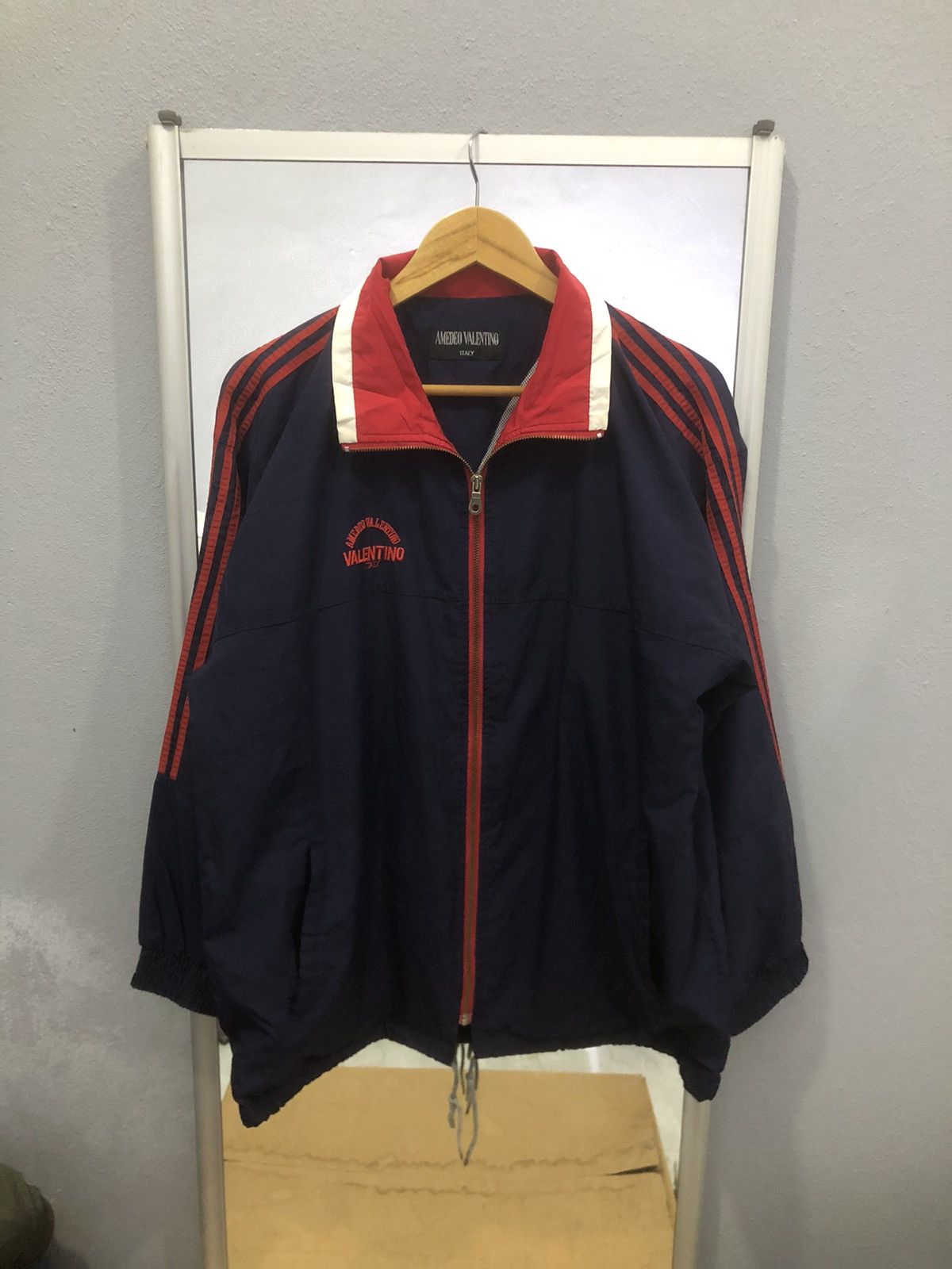 Japanese Brand × Vintage Amedeo valentino italy windbreaker Size US L / EU 52-54 / 3 - 2 Thumbnail