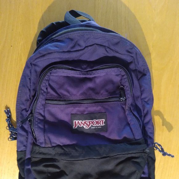 Vintage Vintage Jansport Four Compartment Backpack Made in USA Grailed