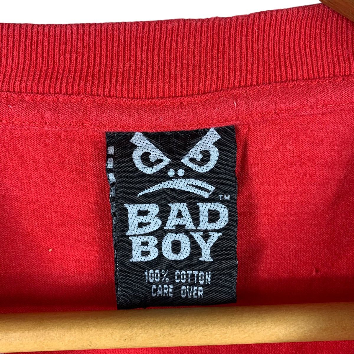 Other Vintage BAD BOY Big backhit printed tee Size US L / EU 52-54 / 3 - 4 Thumbnail