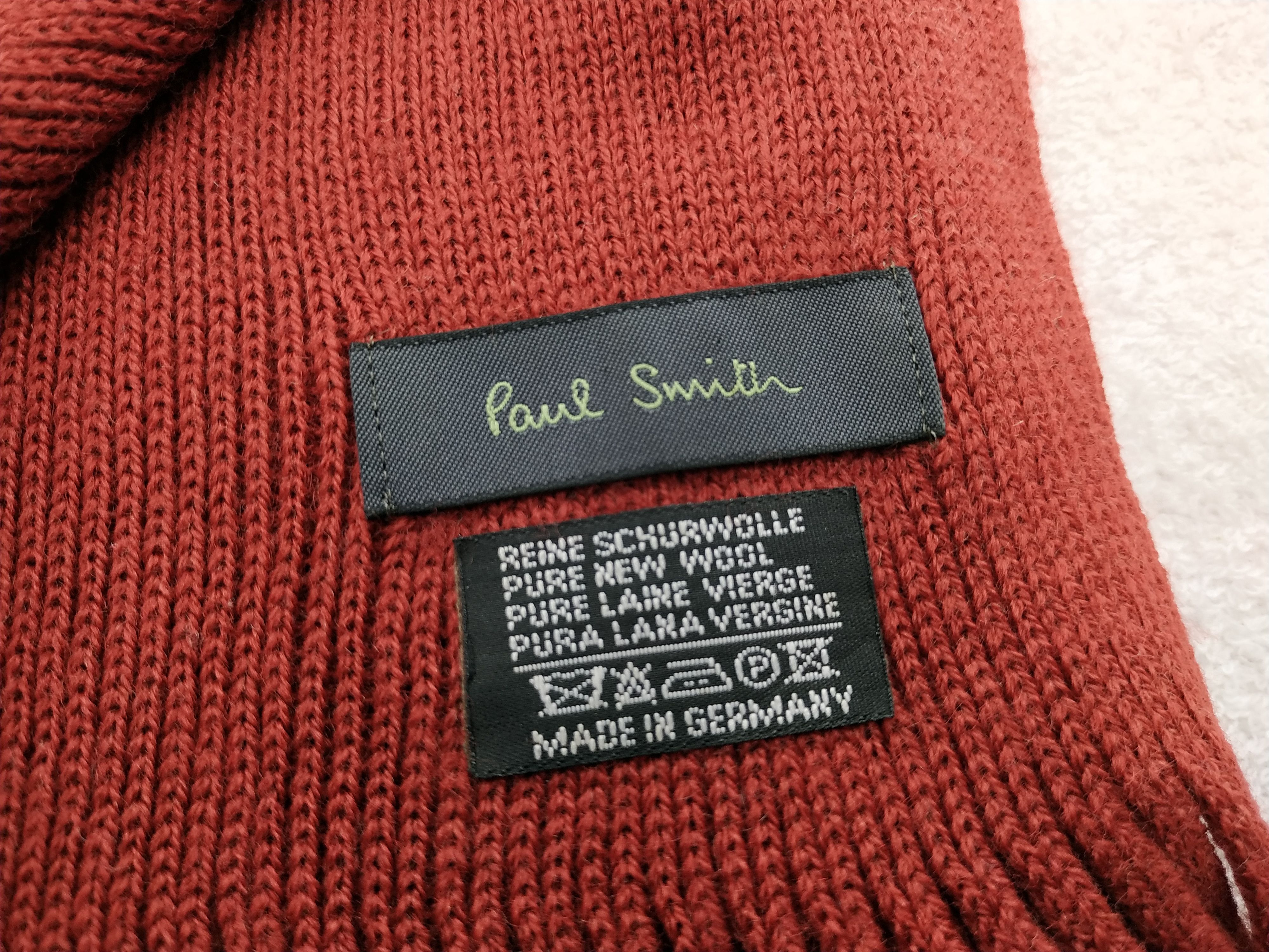 Paul Smith Vintage Paul Smith Wool Scarf/Muffler/Neckwear MF024 Size ONE SIZE - 6 Thumbnail