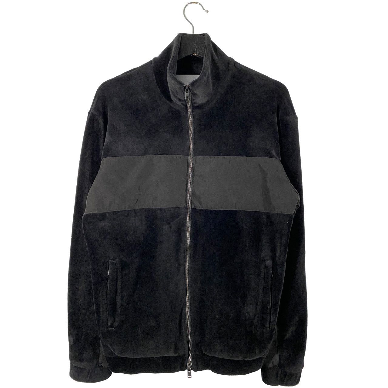 Stampd LA Heavy Velour Track Jacket black / gray