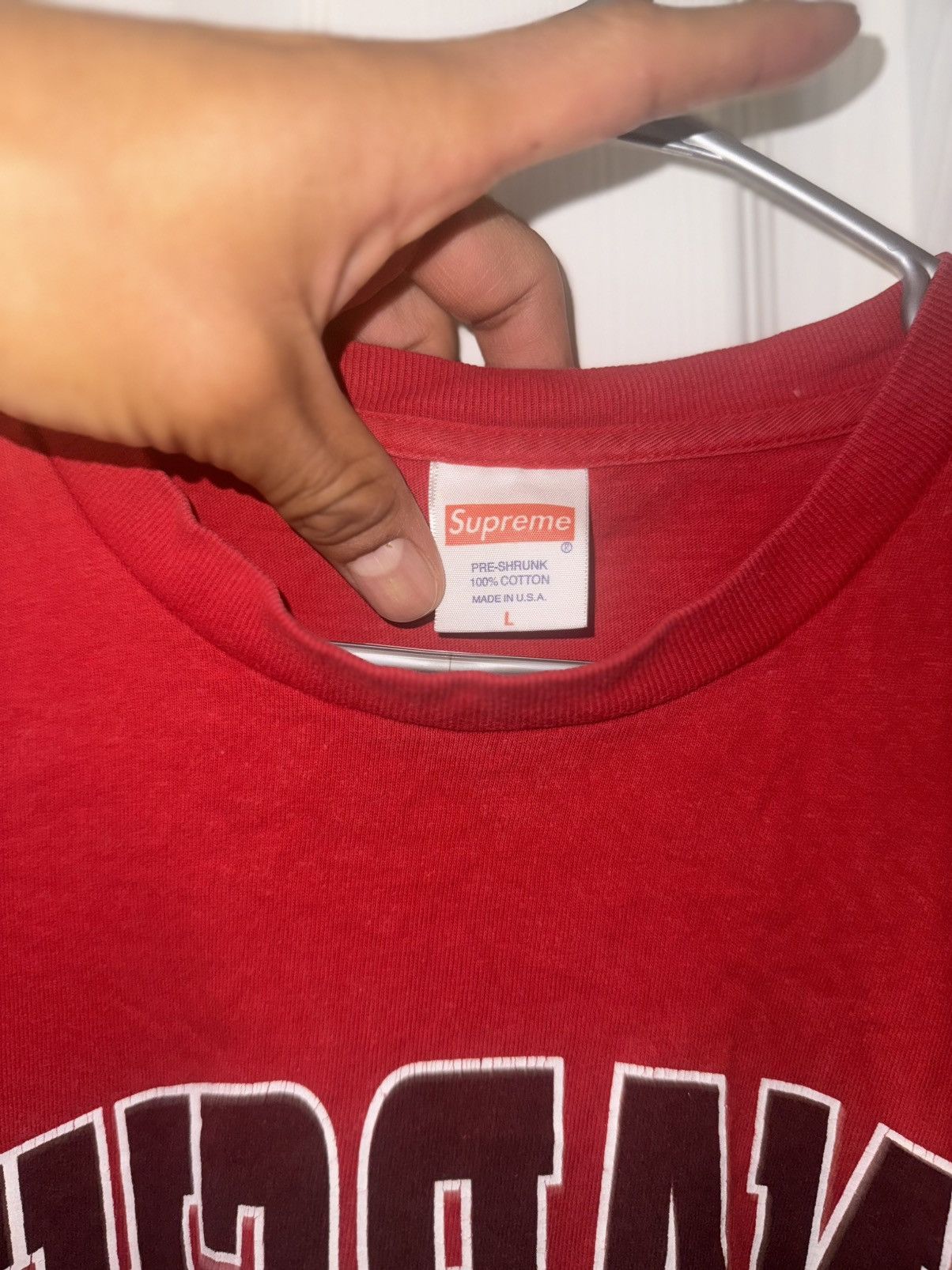 Supreme Supreme anarchy tee Size US L / EU 52-54 / 3 - 3 Thumbnail