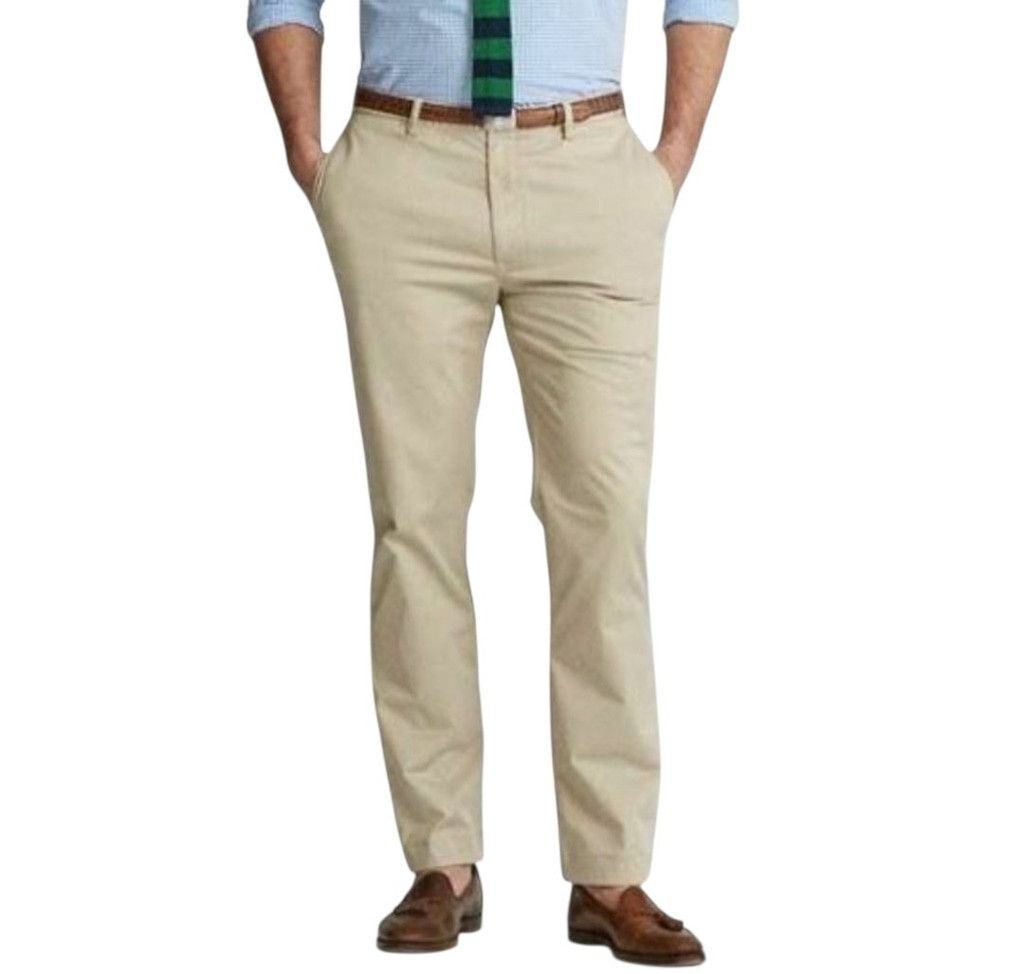 Polo Ralph Lauren Polo Ralph Lauren Classic Cotton Chino Khaki Pants 38/30 Men Size US 38 / EU 54 - 1 Thumbnail