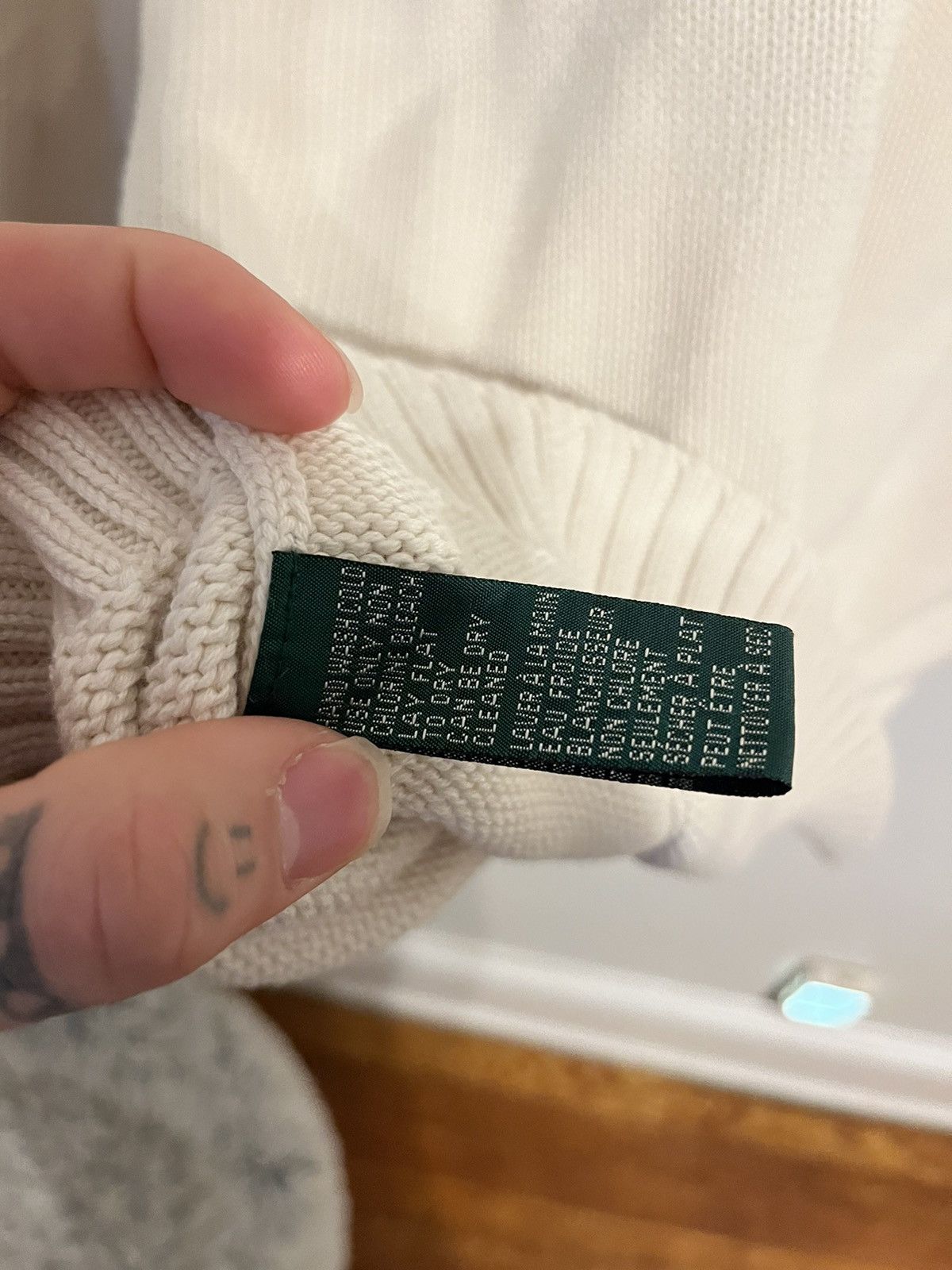 Polo Ralph Lauren Polo Ralph Lauren “L” Sweater Y2K VTG Handmade Knit Sweater Size US M / EU 48-50 / 2 - 7 Thumbnail