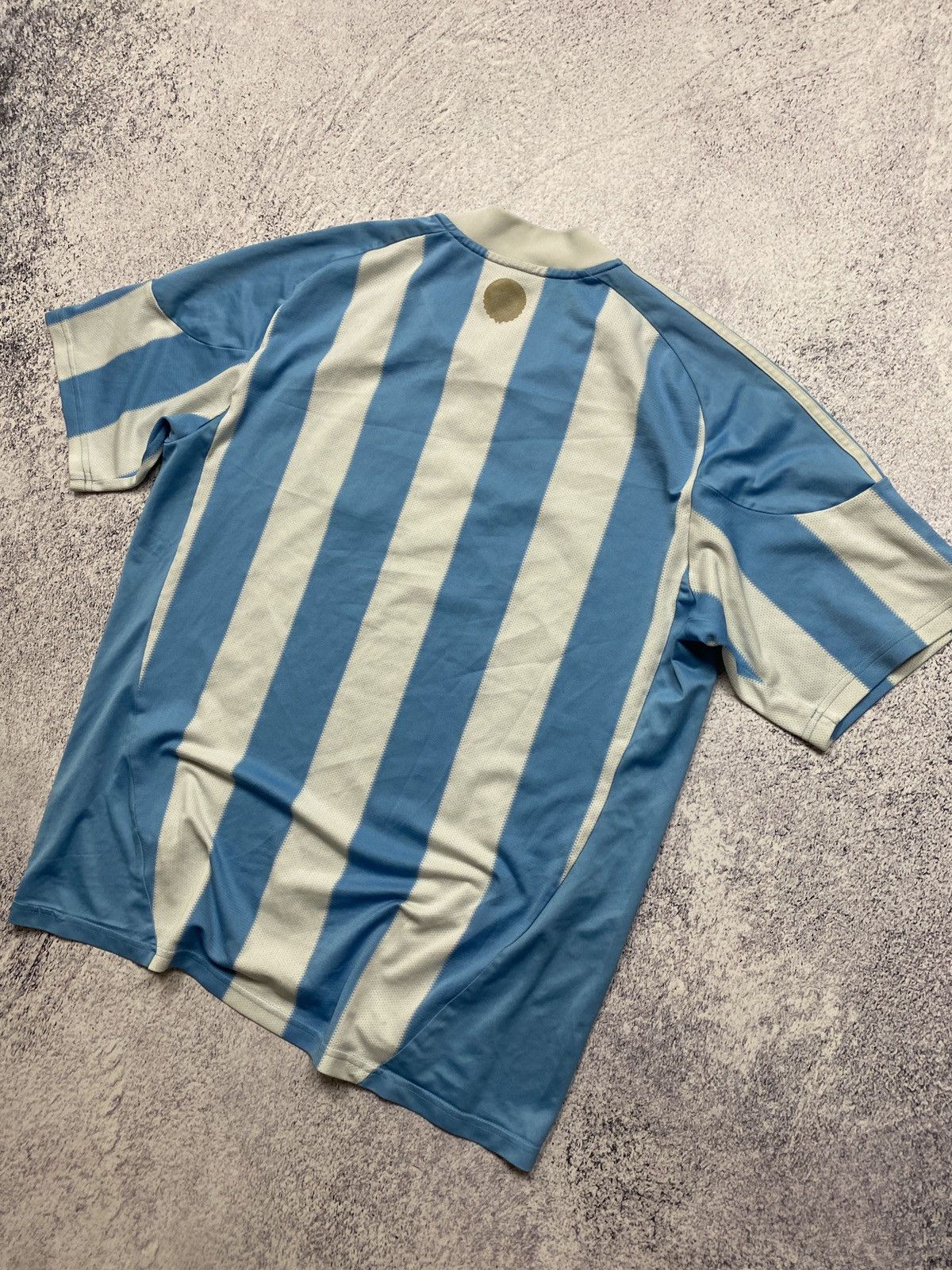 Adidas × Vintage Argentina Adidas 2010 World Cup Football Home Jersey Size US L / EU 52-54 / 3 - 6 Thumbnail