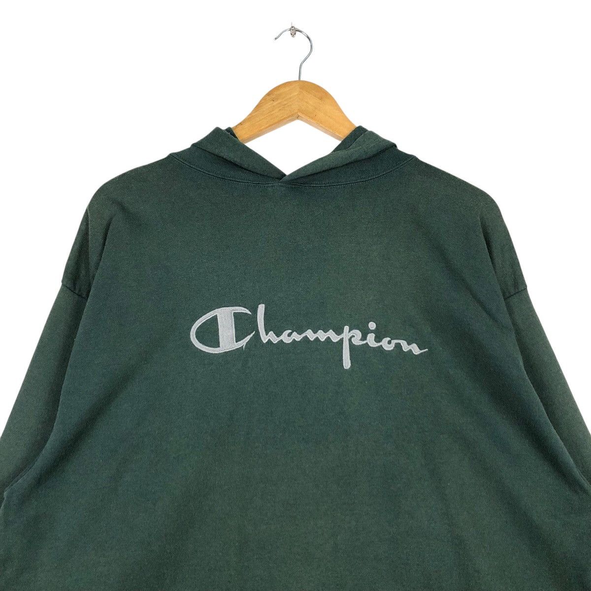 Champion × Vintage Vintage Champion Hoodie Spell Out Rare Streetwear XL Size US XL / EU 56 / 4 - 11 Thumbnail
