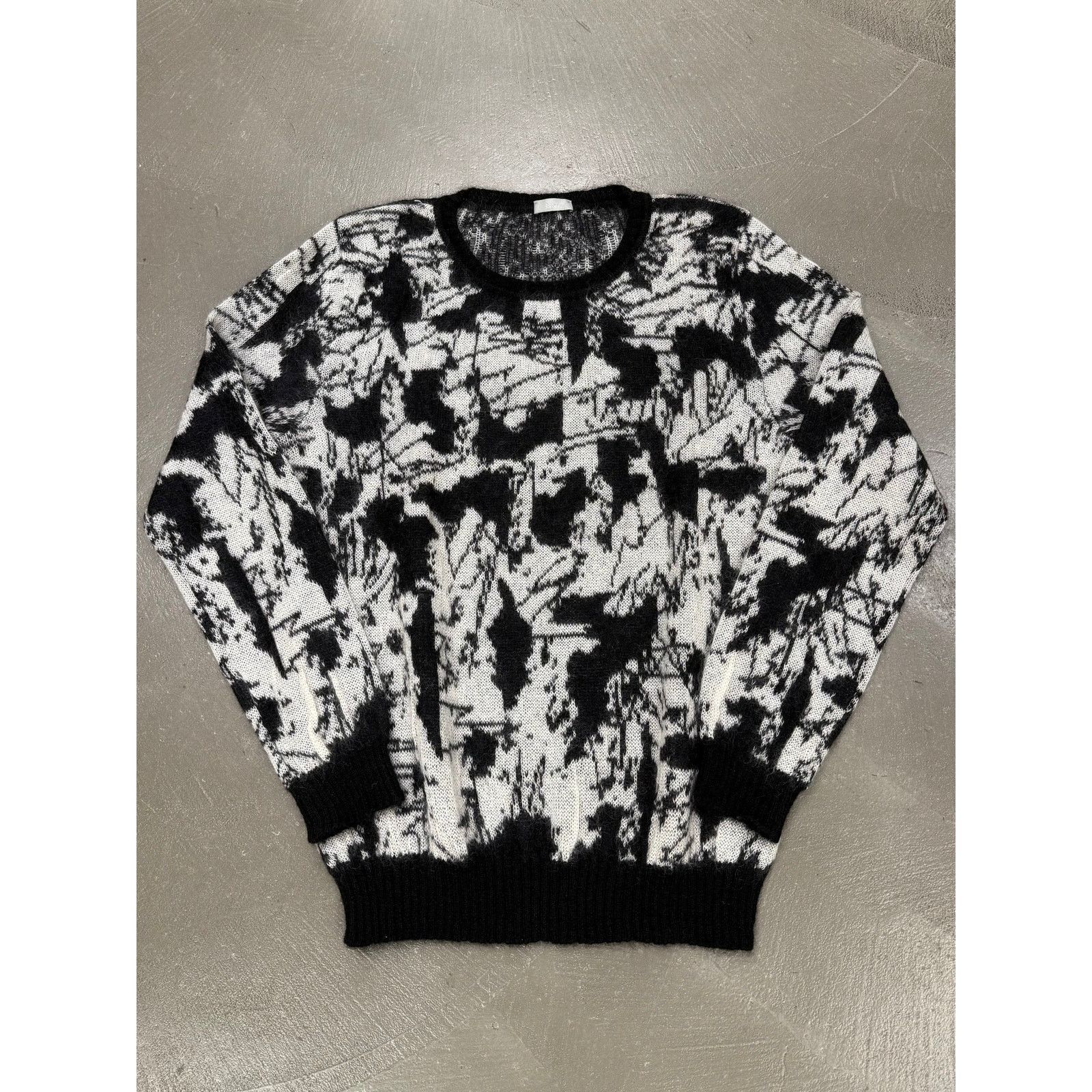 Dior Dior Homme 07 A/W “Navigate” Mohair Sweater | Grailed