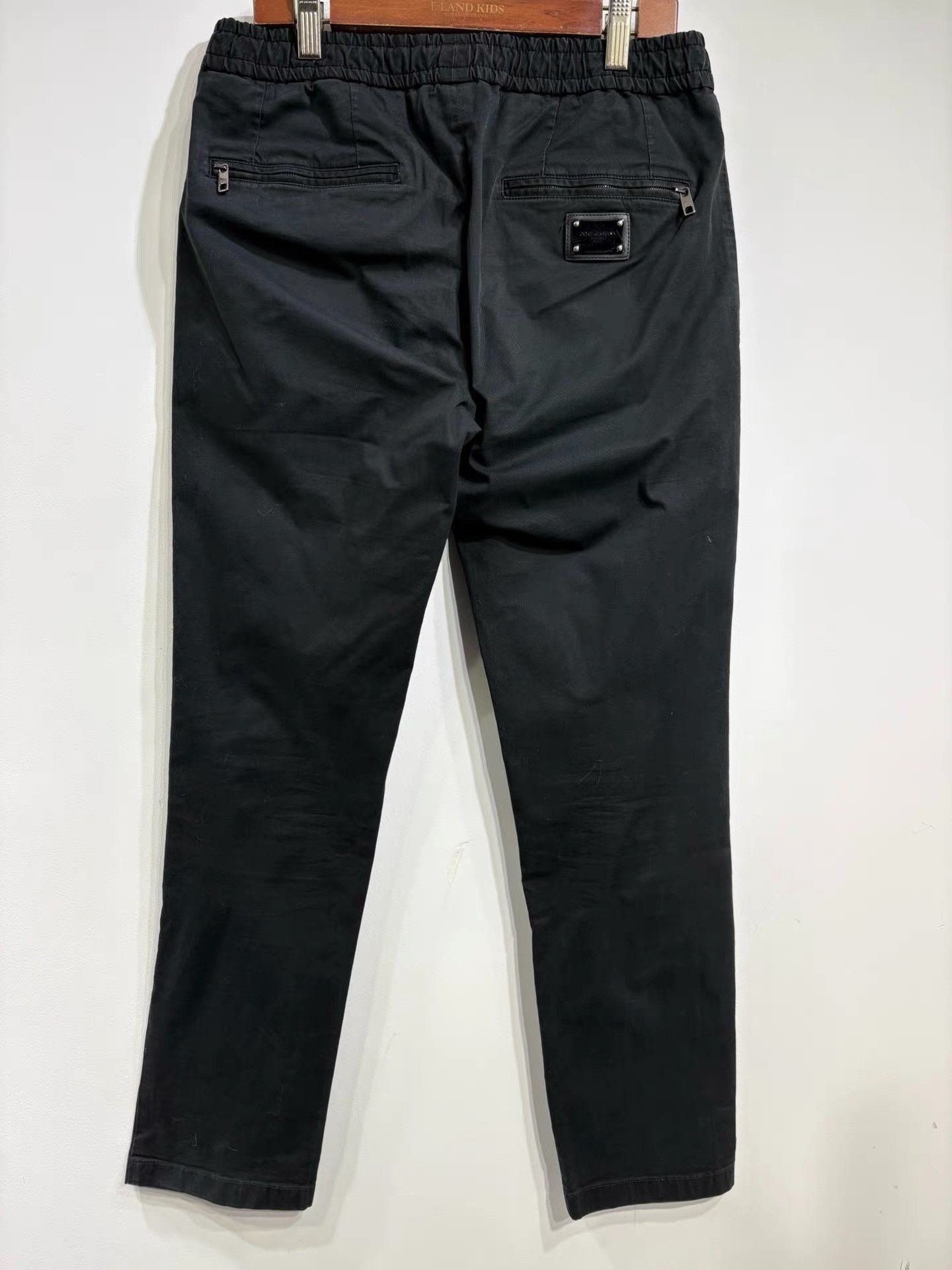 Dolce & Gabbana Dolce&Gabbana Men's Black Casual Pants K29 Size US 28 / EU 44 - 2 Thumbnail