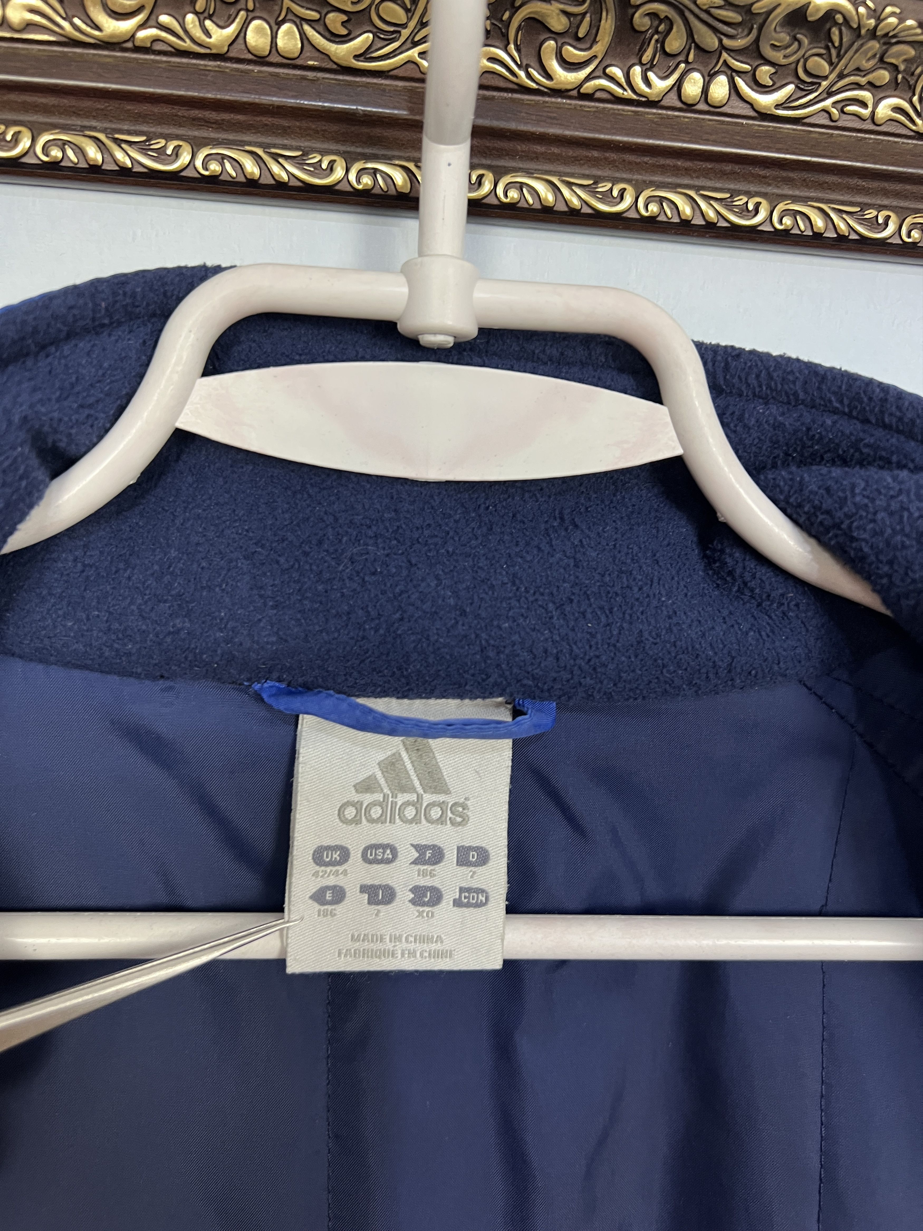 Adidas Vintage Chelsea Football Long Jacket Soccer Bomber Rare Size US L / EU 52-54 / 3 - 8 Thumbnail