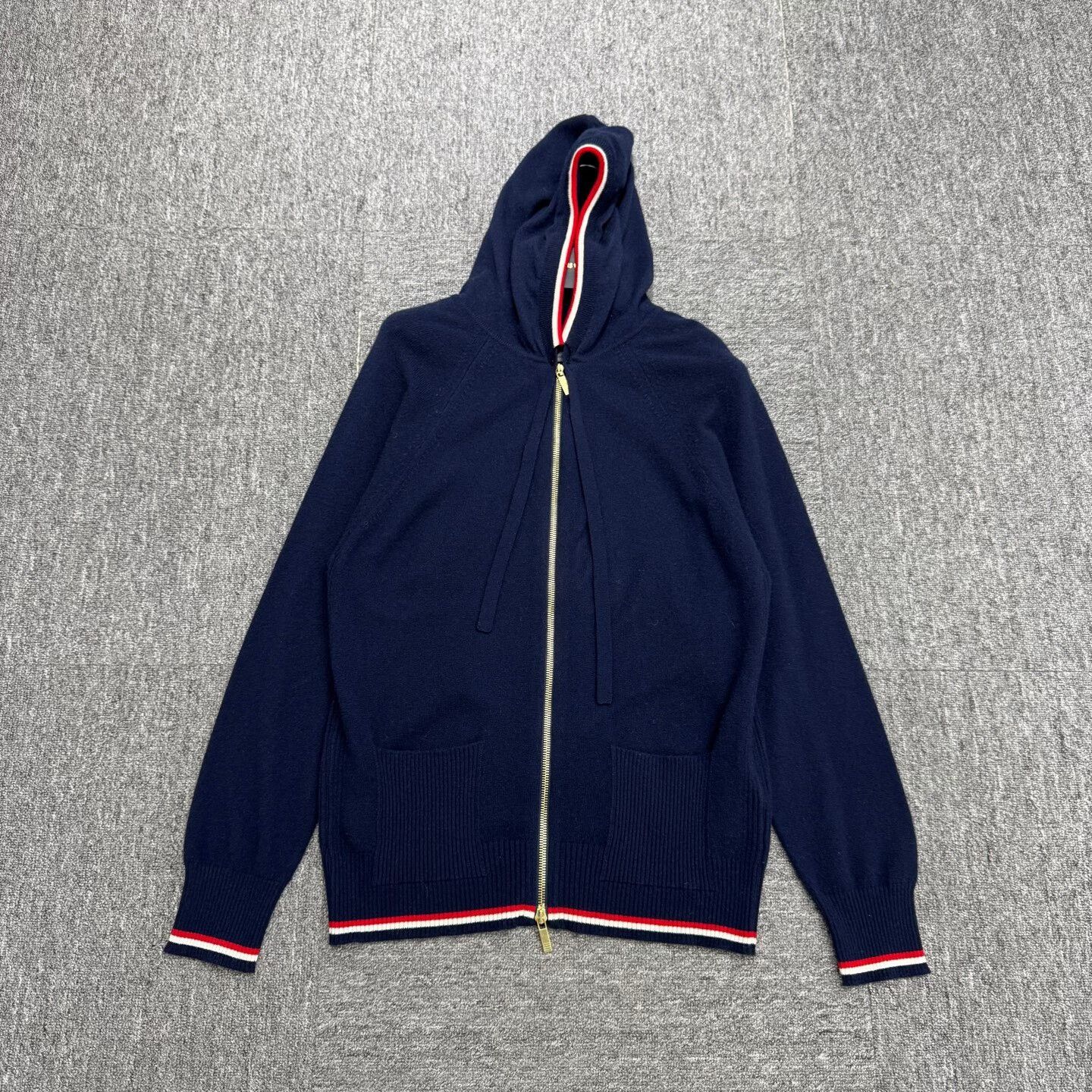 Thom Browne thom browne cashmere zip cardigan Size US M / EU 48-50 / 2 - 1 Thumbnail