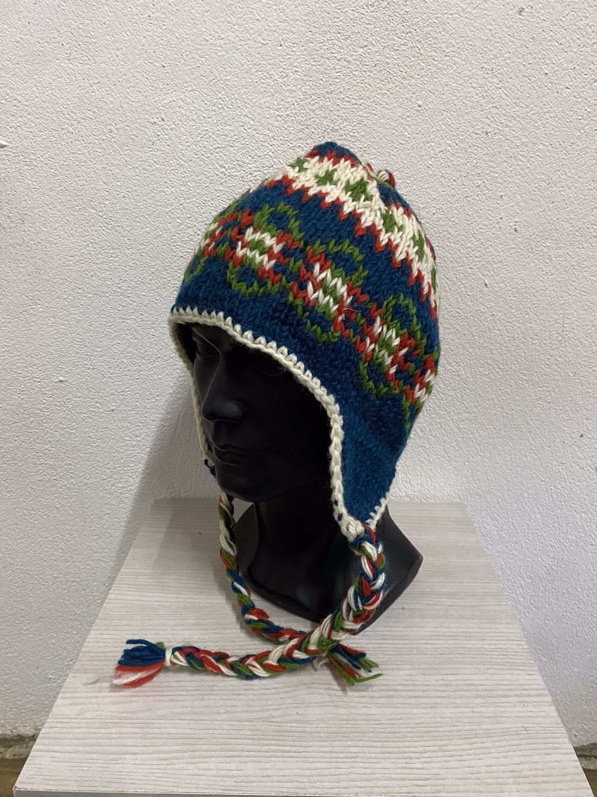 Japanese Brand Japanese Brand Earflap Beanie Hat Size ONE SIZE - 3 Thumbnail