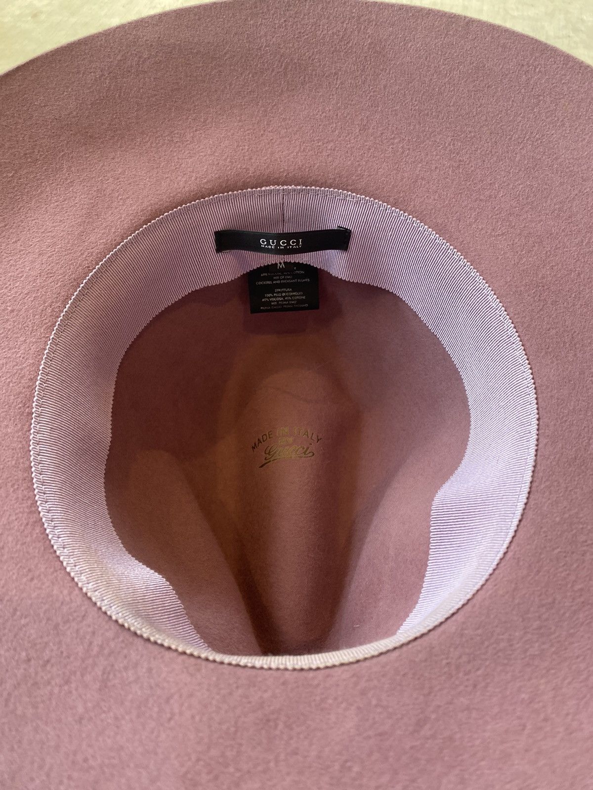Gucci Gucci Fall 2011 Hat Size M Size ONE SIZE - 5 Thumbnail