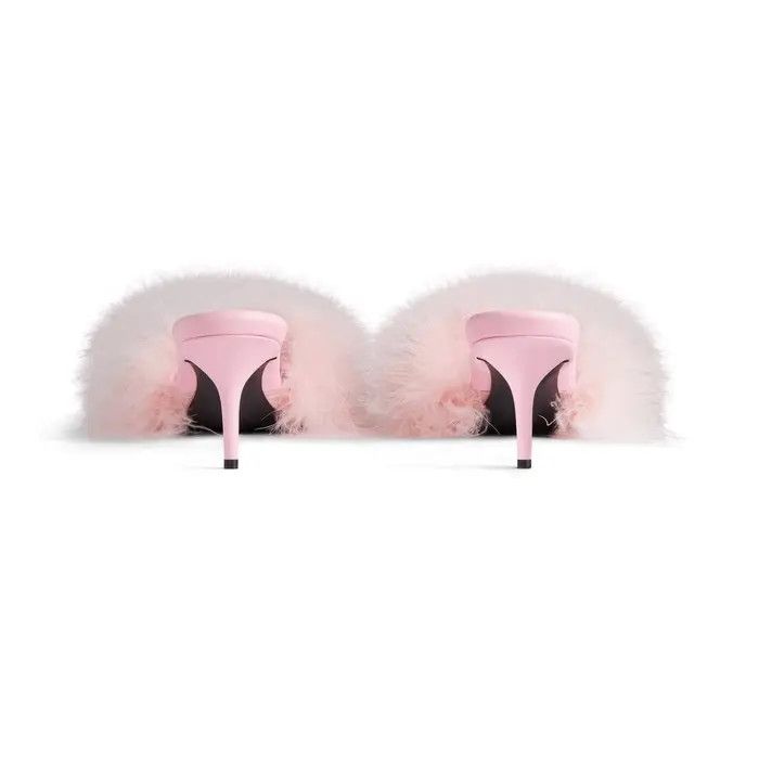 Balenciaga o1bcso1str0126 Boudoir 70mm Sandals in Pink Size US 9.5 / IT 39.5 - 5 Thumbnail