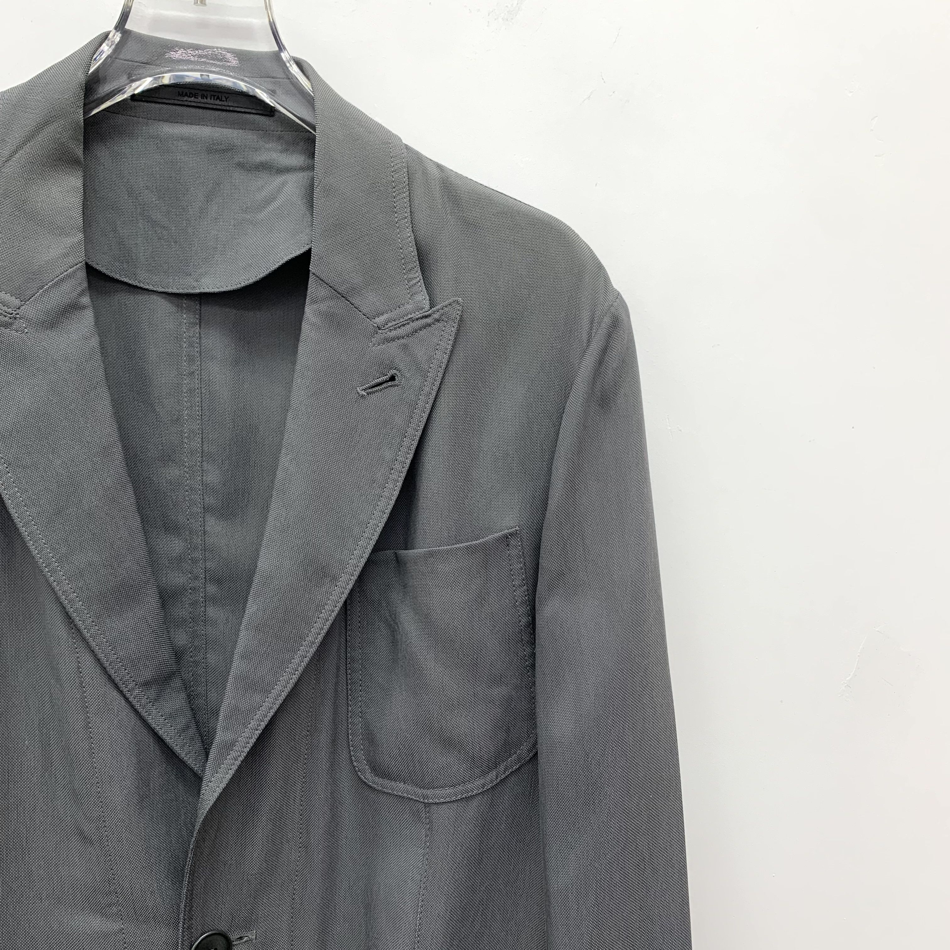 Armani Armani Single-Breasted Blazer Gray (48) Size 48R - 3 Thumbnail