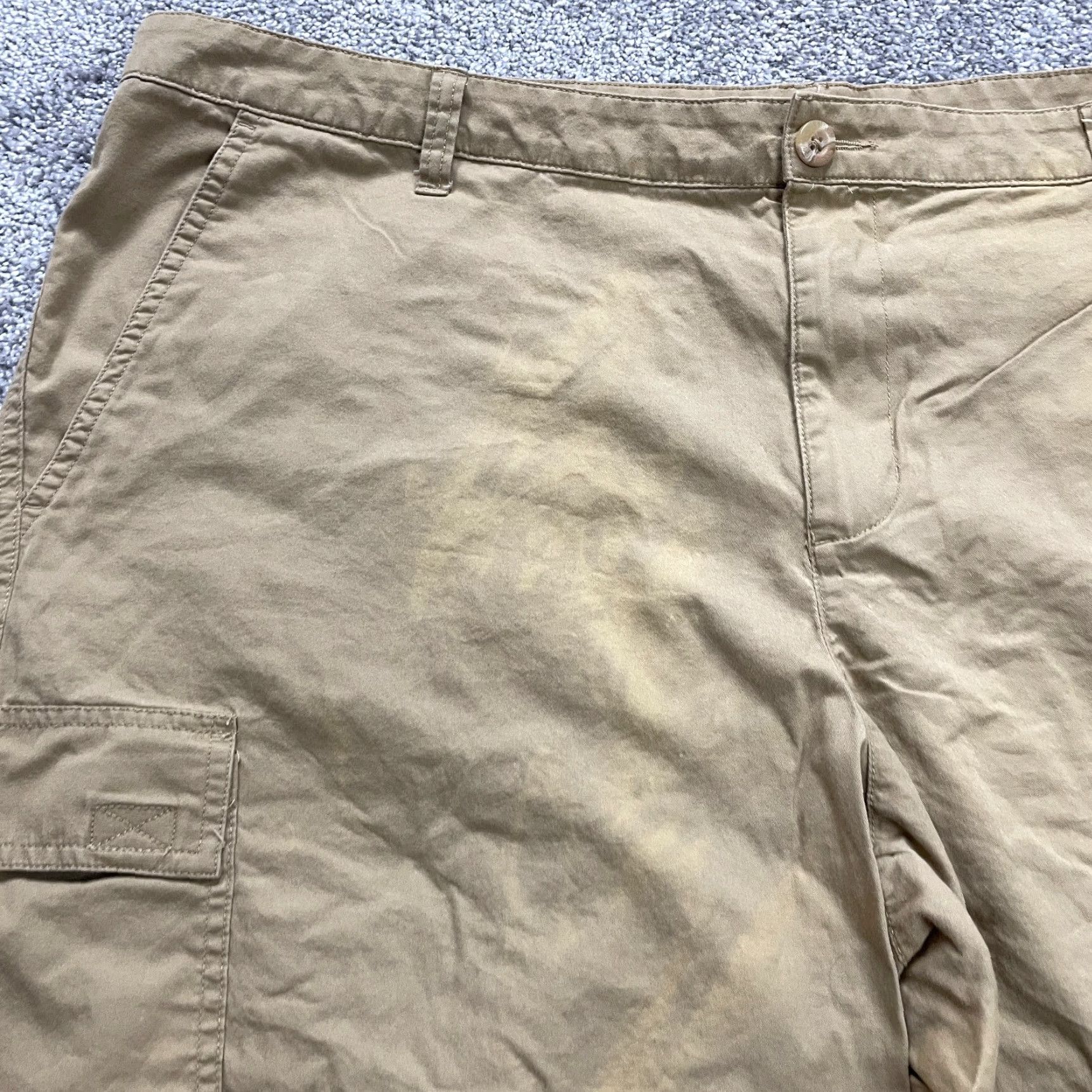 Vintage VINTAGE Columbia Cargo Shorts Men 42 Brown Cotton Casual Outdoor Travel 44x9 Size US 42 / EU 58 - 5 Thumbnail