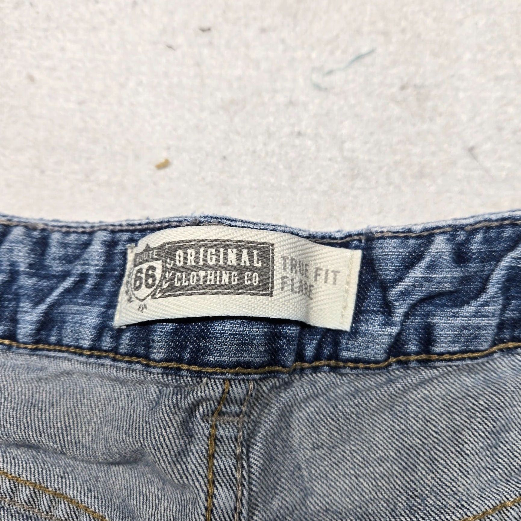 Route 66 VINTAGE Route 66 Women's Jeans Flare Fit Medium Wash Blue Denim Pants Adult Size 13 Size 34" / US 12 / IT 48 - 5 Thumbnail