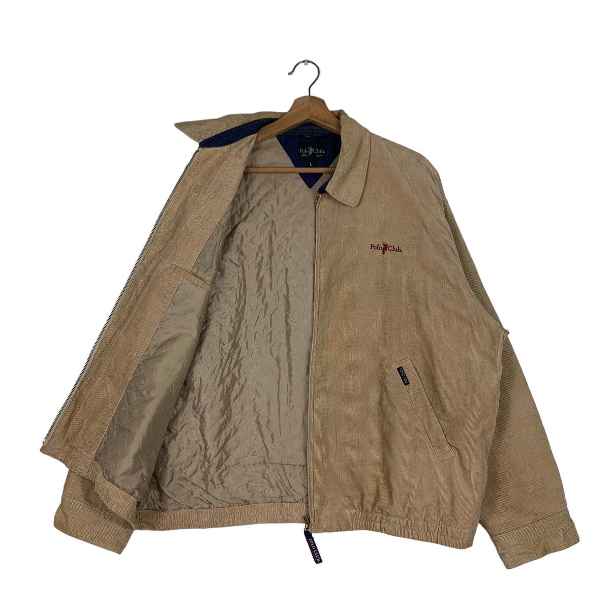 Japanese Brand POLO CLUB Collared Casual Corduroy Jacket #0564-C26 Size US L / EU 52-54 / 3 - 10 Thumbnail