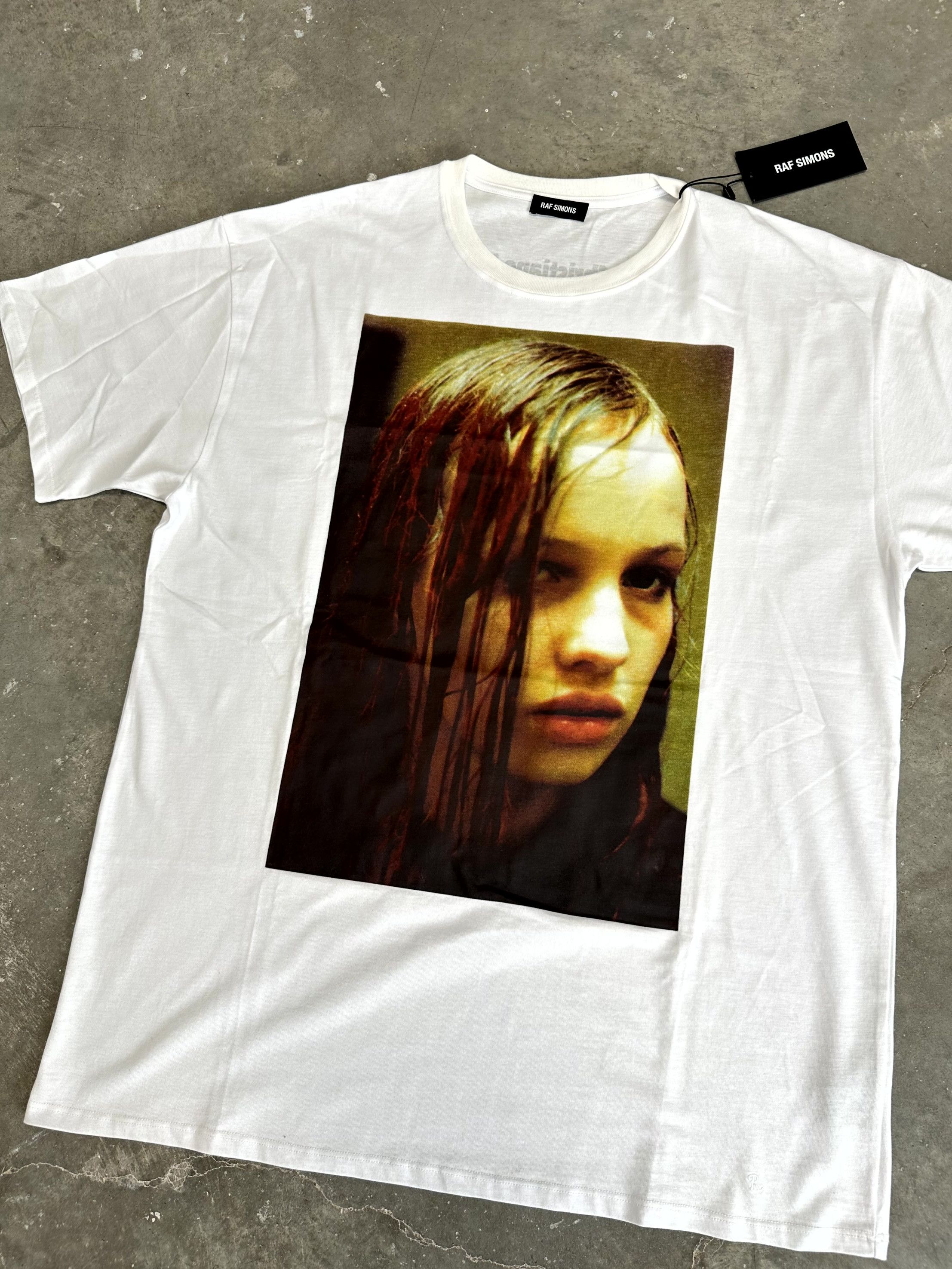 Raf Simons Raf Simons FW18 x Christiane F Tee | Grailed