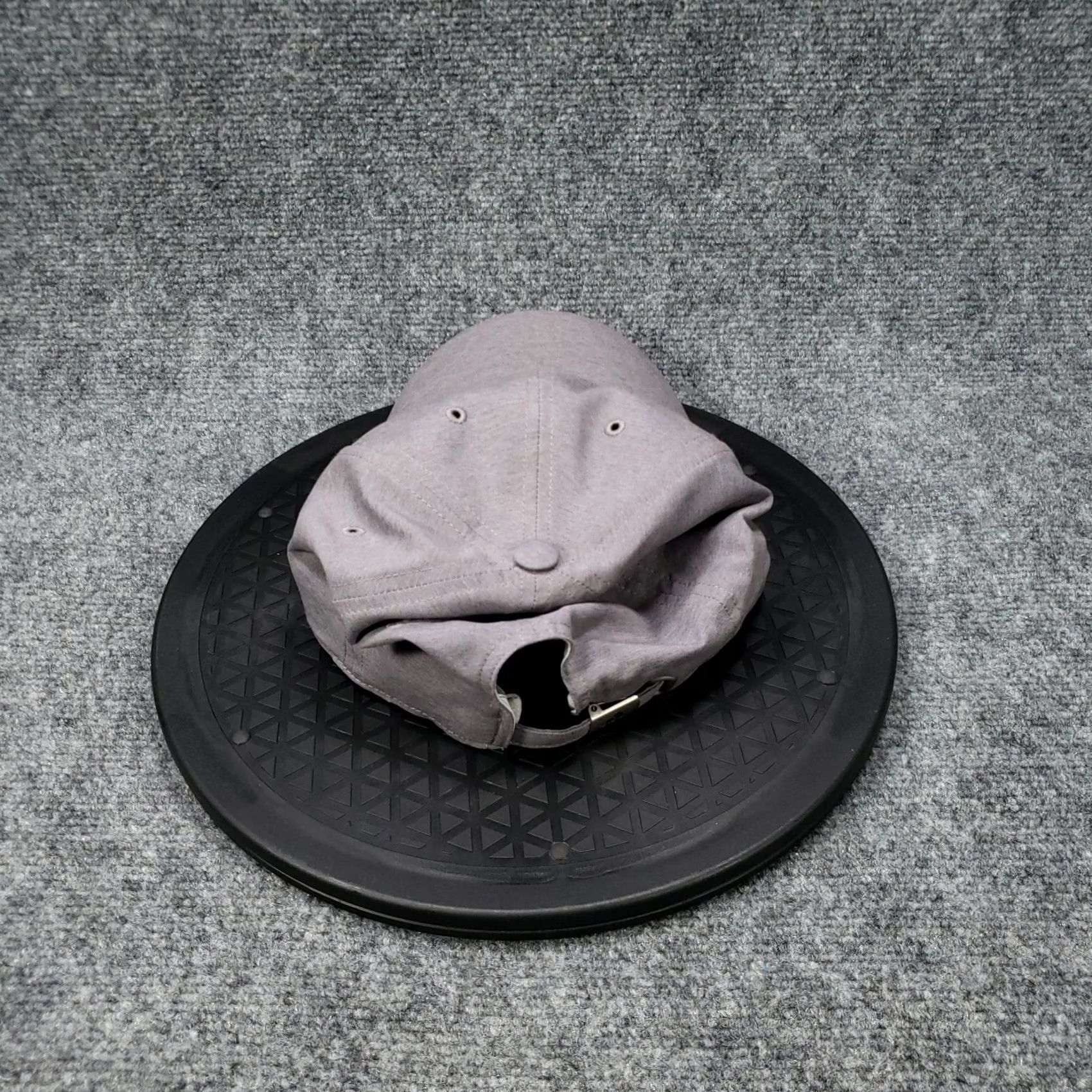Adidas Adidas Hat Cap Mens One Size Gray Strap Back Embroidered Tree Logo Adjustable Size ONE SIZE - 3 Thumbnail