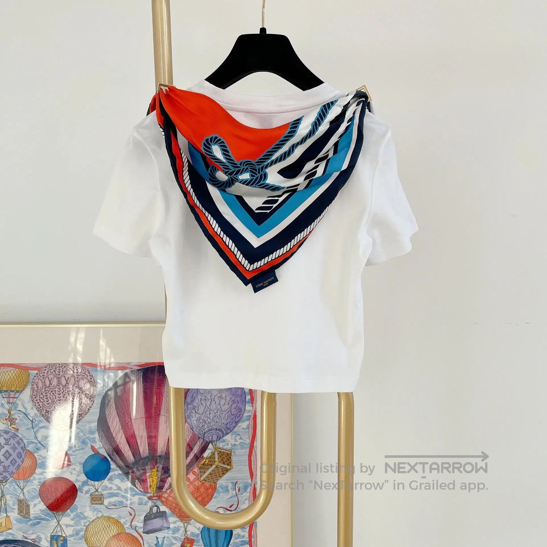 Louis Vuitton Louis Vuitton Scarf T-Shirt XS. Size XS / US 0-2 / IT 36-38 - 3 Thumbnail