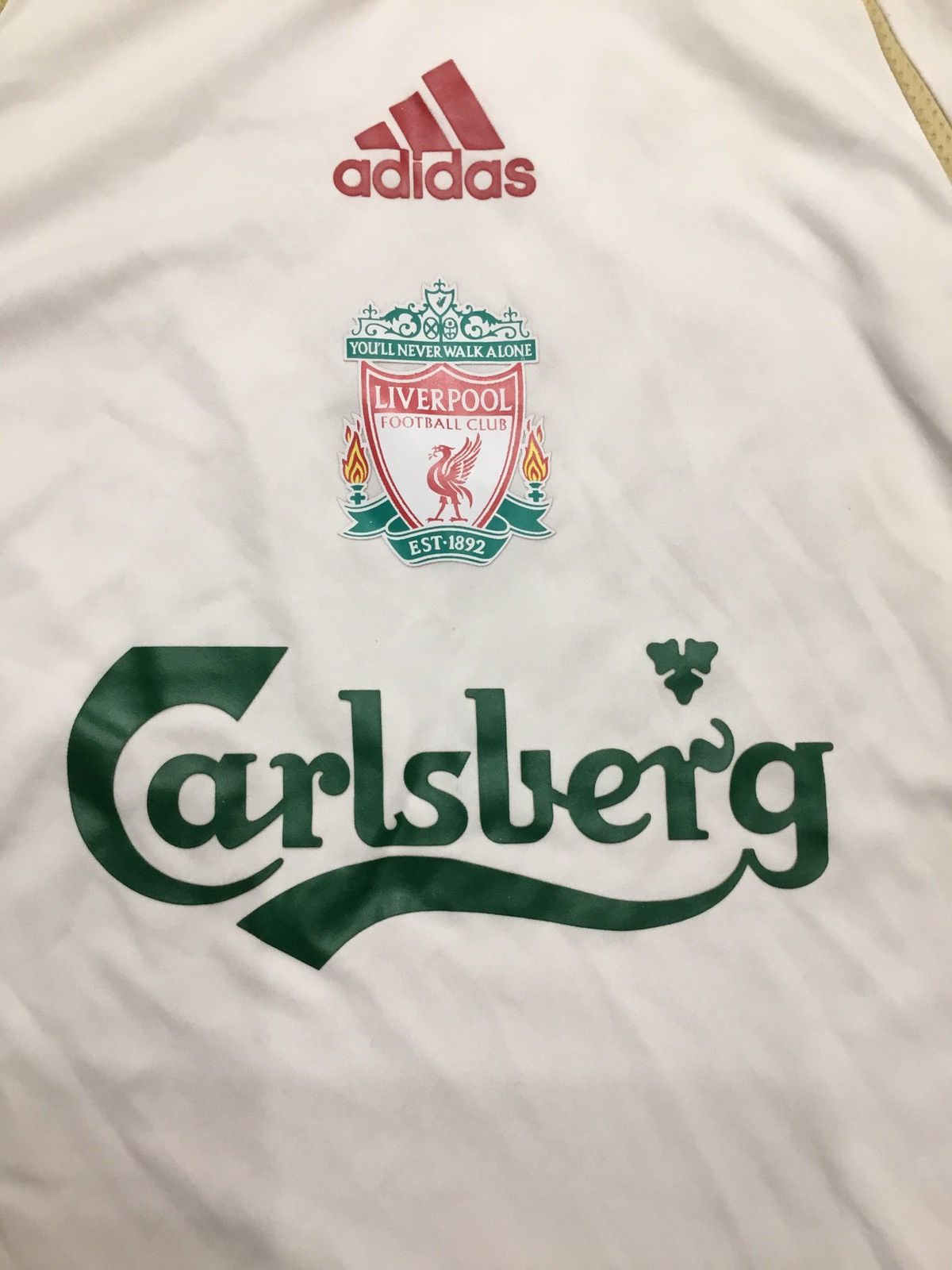 Adidas LIVERPOOL FOOTBALL CLUB FC 2007 CARLSBERG LFC REDS Size US XL / EU 56 / 4 - 3 Thumbnail