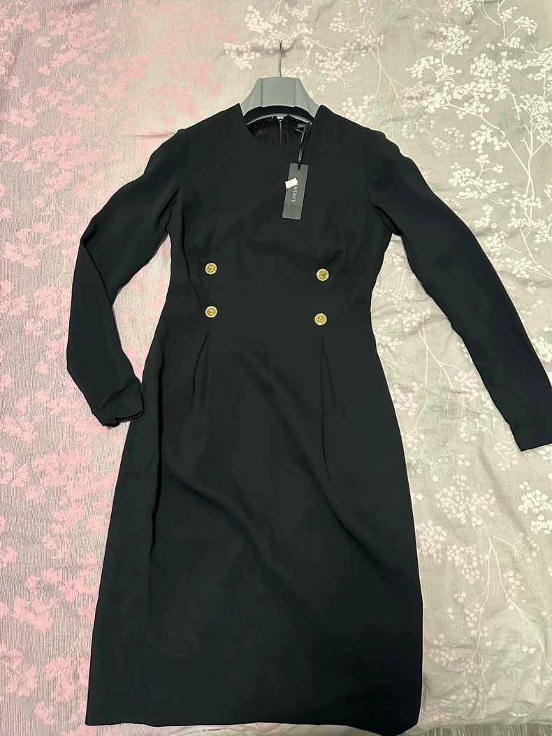 Versace Versace Black label dress Size S / US 4 / IT 40 - 1 Thumbnail