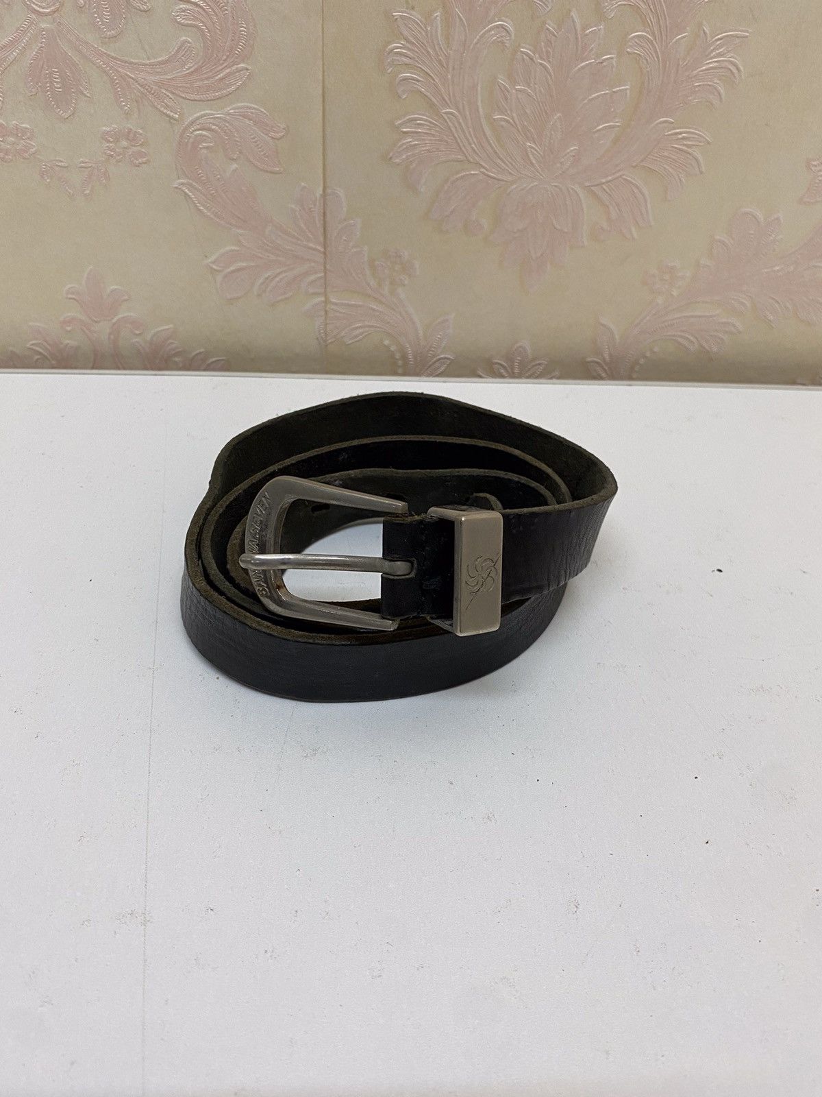 Japanese Brand Banana Seven Leather Buckle Belt Size ONE SIZE - 2 Thumbnail