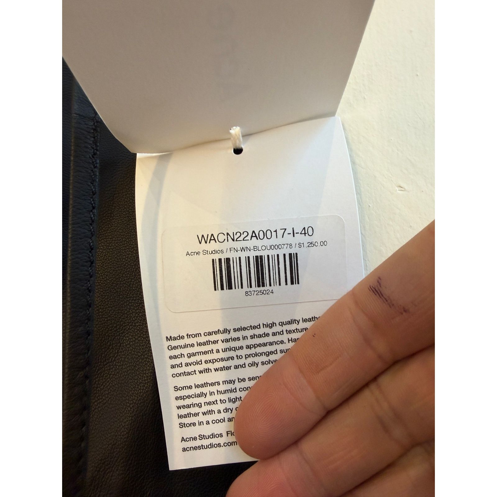Acne Studios $1250 Acne Studios Sleeveless Leather Blouse Size S / US 4 / IT 40 - 9 Thumbnail