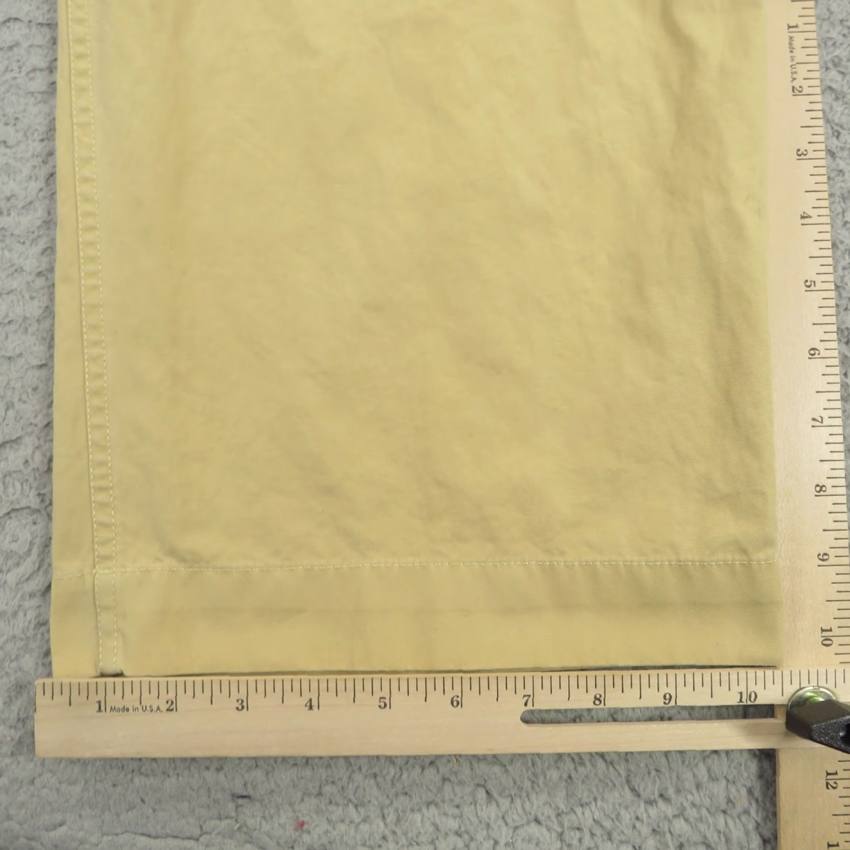 Nautica VINTAGE Nautica Baggy Cargo Pants Mens 36 Wide-Leg Casual 5-Pocket Beige Cotton 90s Grunge Military Paratrooper Men Size US 36 / EU 52 - 3 Thumbnail