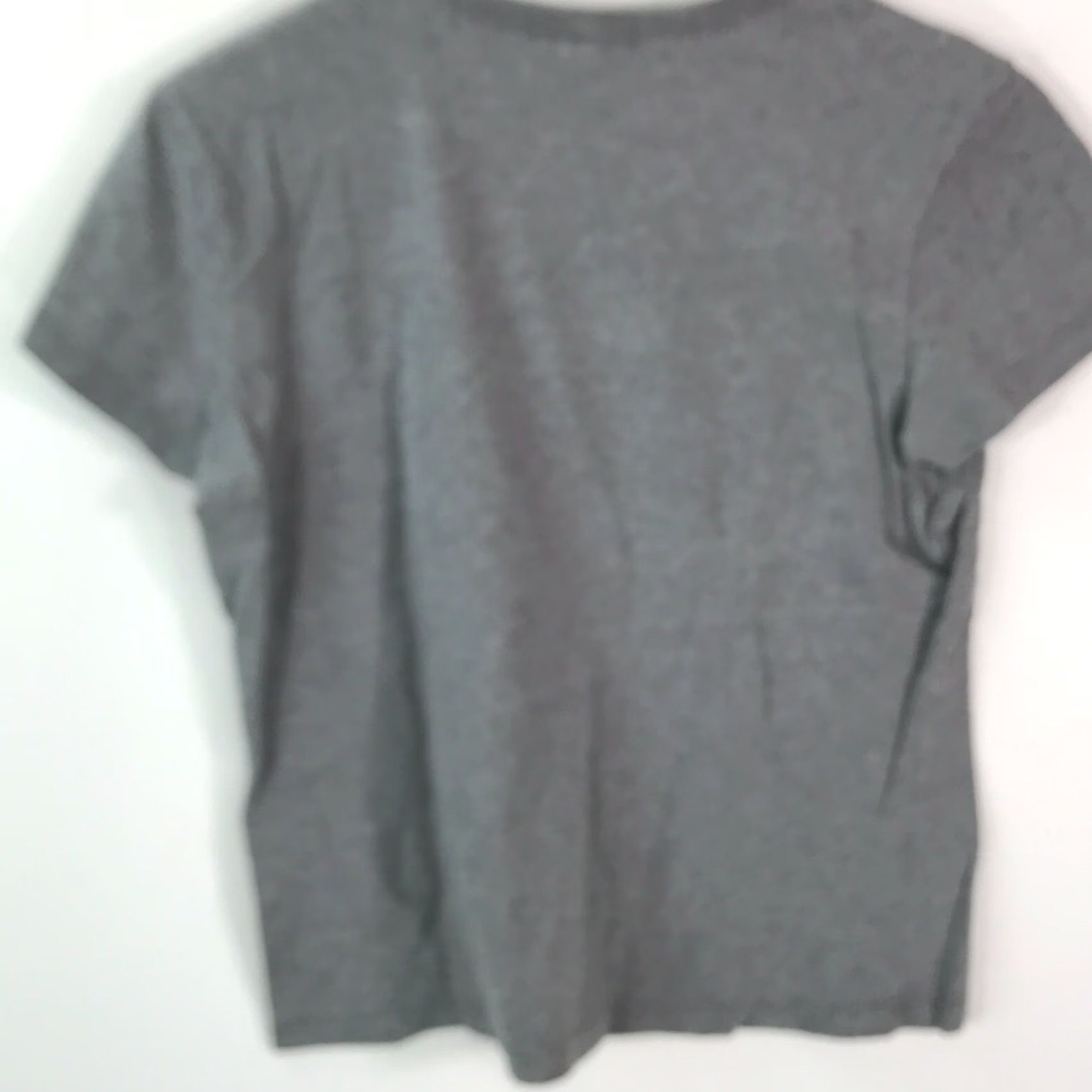 Banana Republic Banana Republic Shirt Womens Large Gray 100% Cotton Crew Neck Short Sleeve Solid Modern Casual Size L / US 10 / IT 46 - 2 Thumbnail