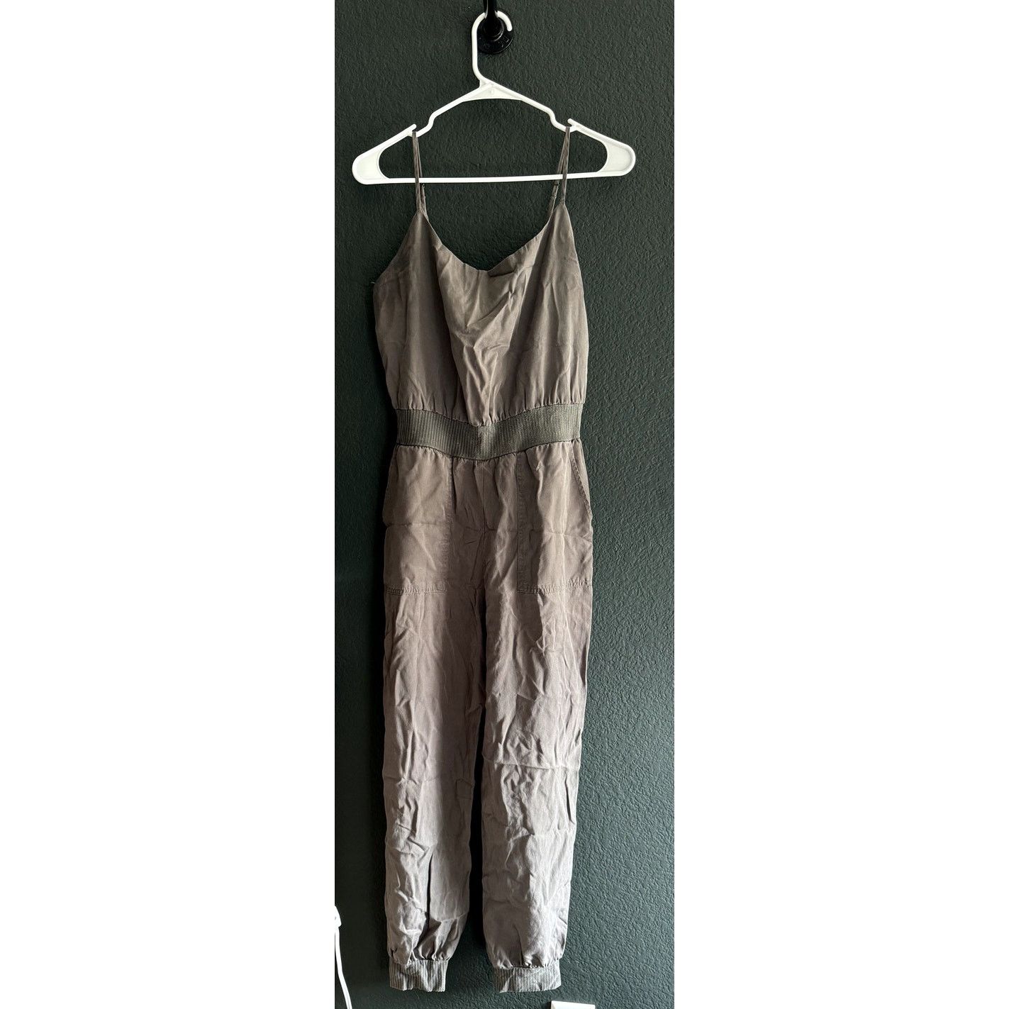 Anthropologie Anthropologie Nisa Green Jump Suit Small Size 28" / US 6 / IT 42 - 6 Thumbnail