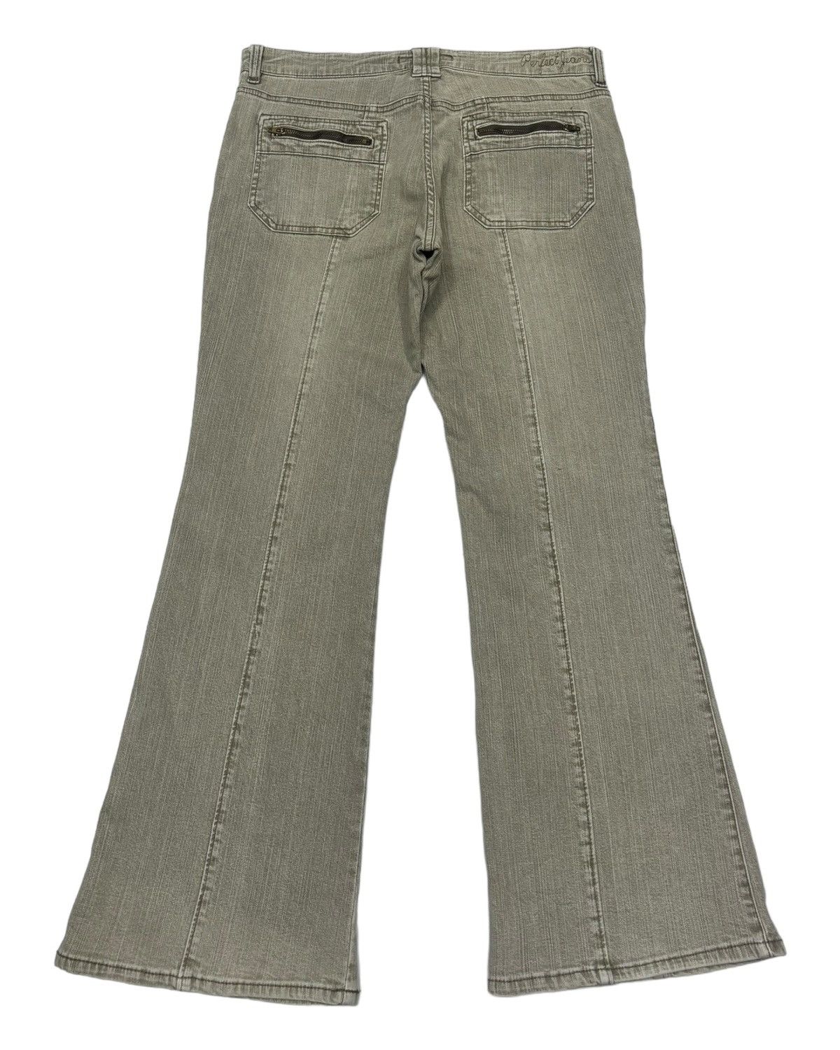 Japanese Brand Vintage Japanese Brand Flash Denim Flare Jeans Size US 31 - 2 Thumbnail